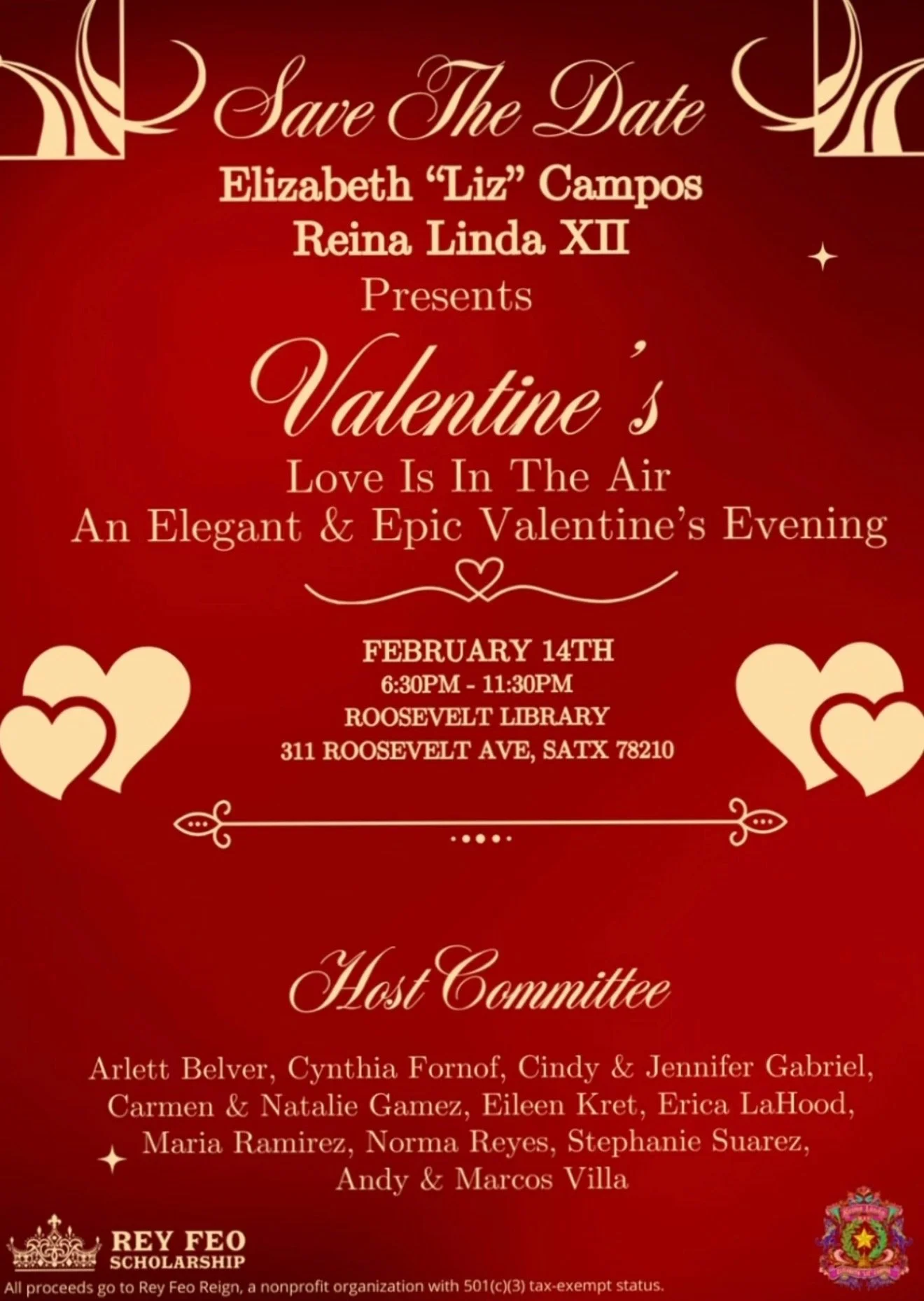 Valentine’s Love Is In The Air Save The Date