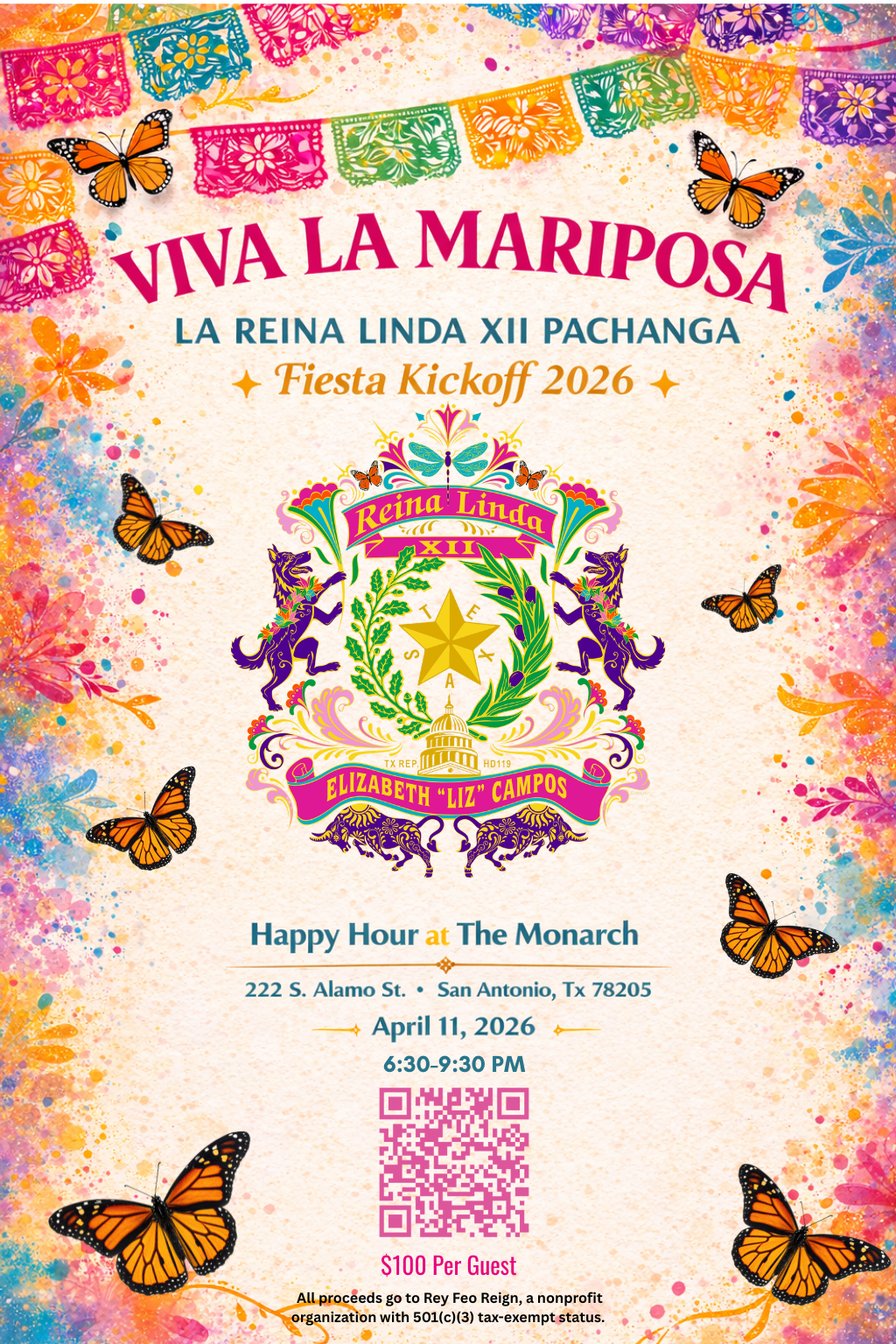 VIVA LA MARIPOSA