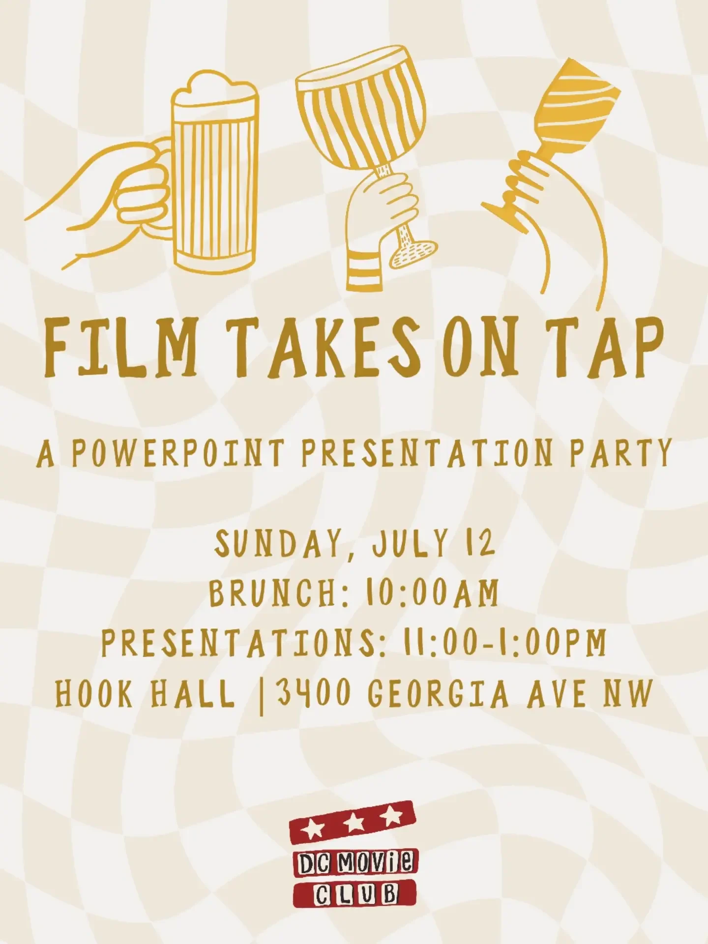 DC Movie Club: Film Takes on Tap: Brunch Edition