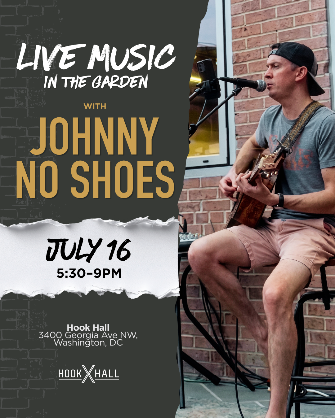 Live Music in the Garden: Johnny Wilson
