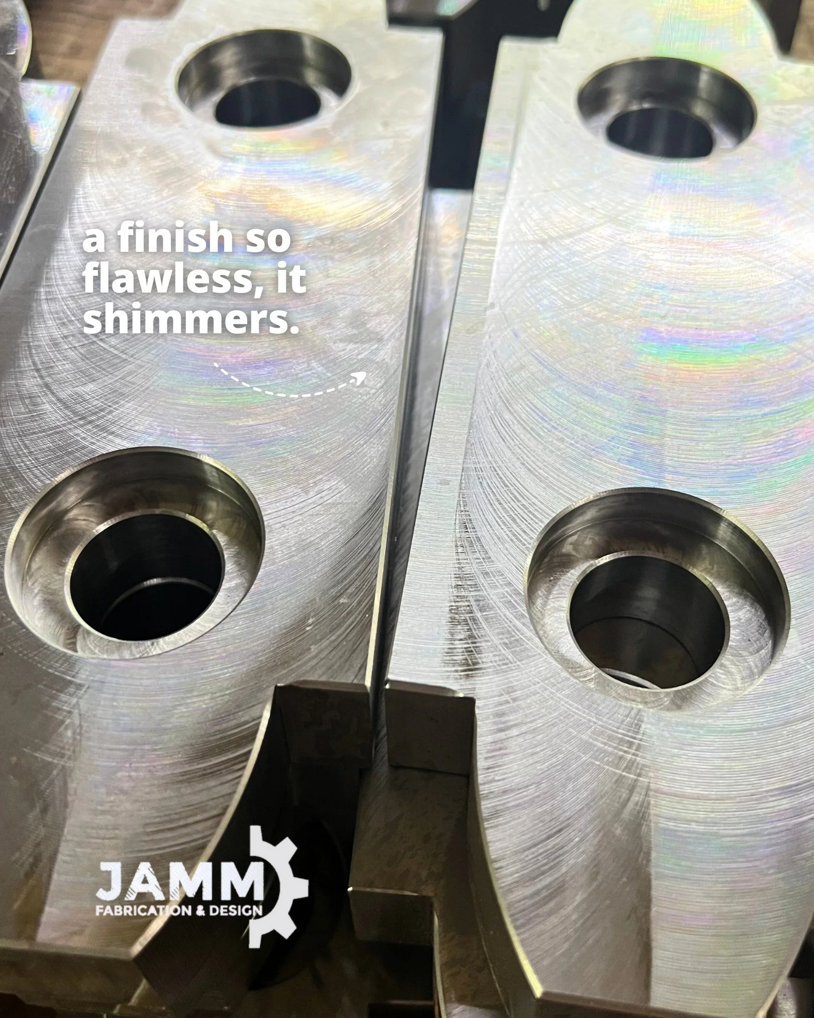 Shine level: expert. Because when your finish looks this good, you don't have to say much. ✨ ⚙