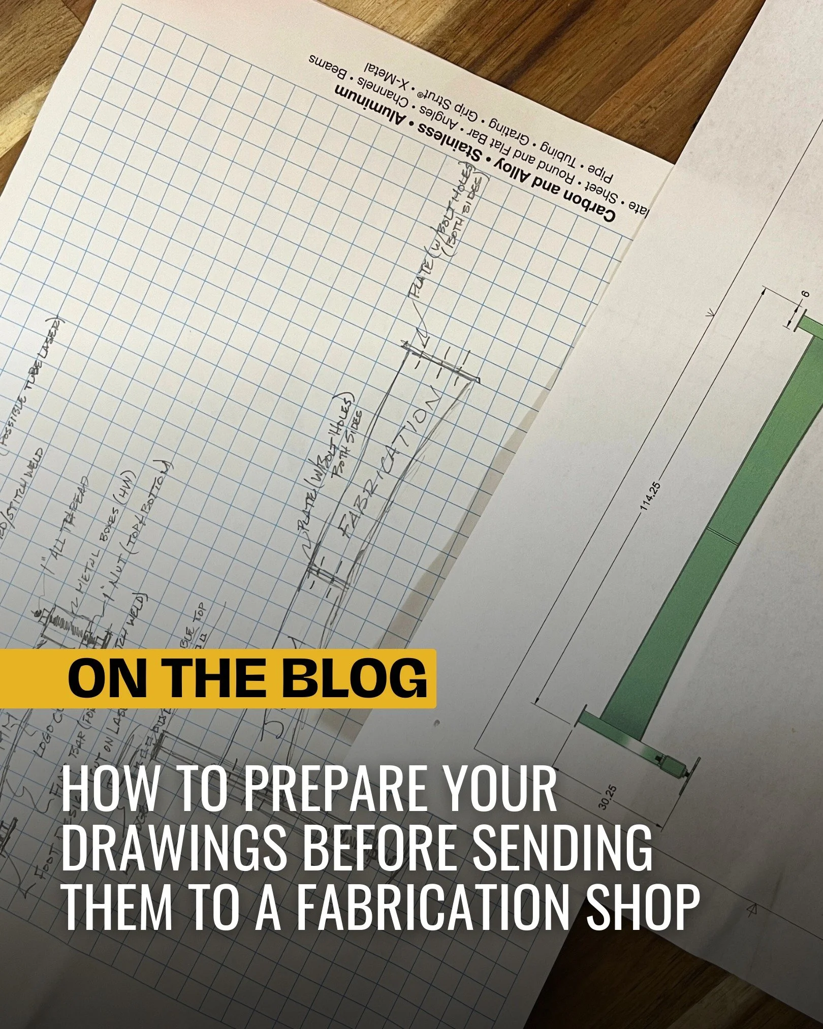 If you&rsquo;re preparing a custom fabrication project, sending complete and accurate drawings is one of the best steps you can take to keep things efficient, cost-effective, and on schedule. Here's how to do it right. 📝

https://www.jammfab.com/blo