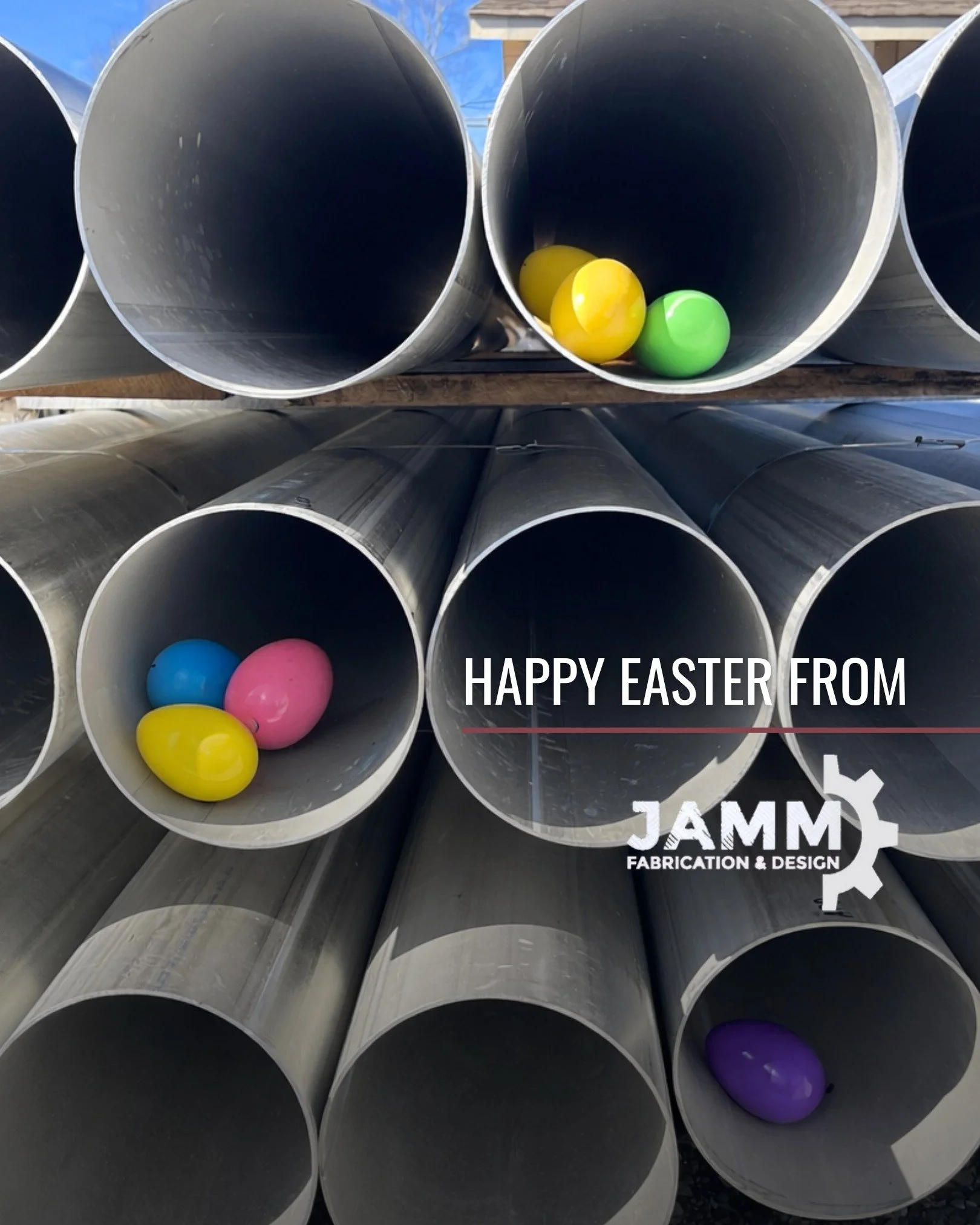 Happy Easter from JAMM! 🐣

Wishing you a day full of family, good candy, counting blessings, and maybe a few hidden eggs! If you don't find them all today, the lawn mower probably will.