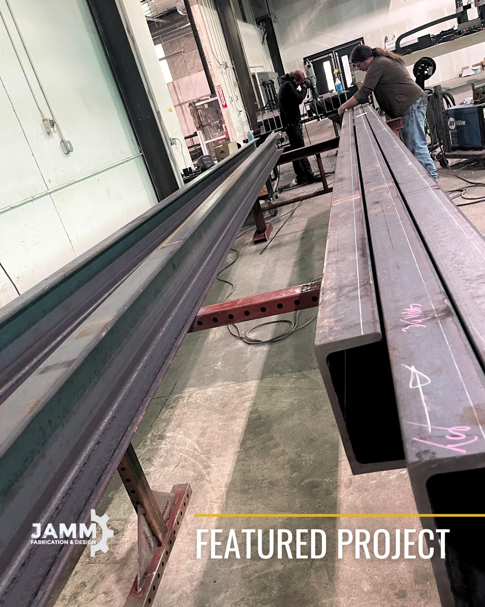 Built with strength and precision in mind. Structural projects like these are all about getting the details right from start to finish, so everything performs exactly the way it should when it gets to where it's going.