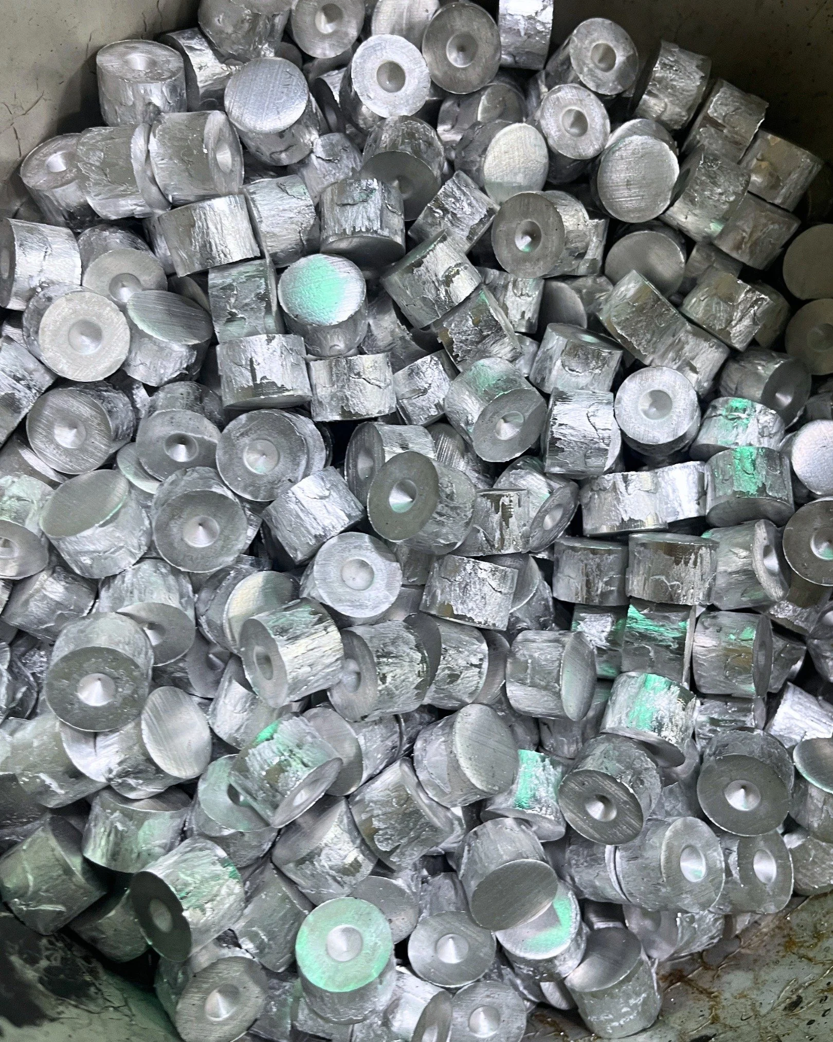 Ever heard of drops? They're the leftover material used from the punching process. We do our best to reuse what we can and recycle the rest, making sure nothing goes to waste if it can still serve a purpose.

It's a small part of the fabrication proc