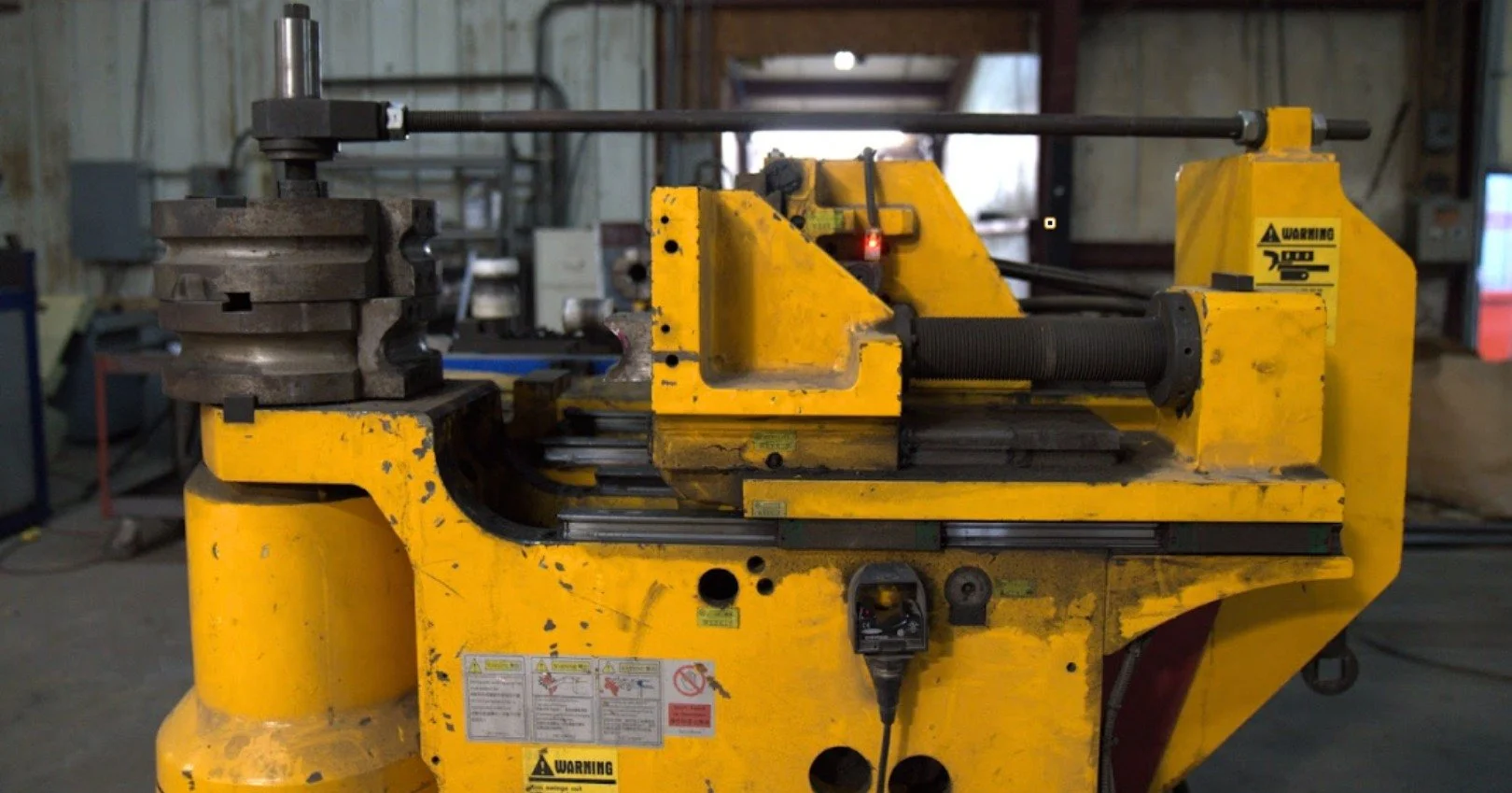 We've got a lot of machines around our shop, but this one in particular is built for precision. Our pipe bender allows us to hit exact angles and consistent bends, making sure every part lines up exactly the way it&rsquo;s supposed to. 📐