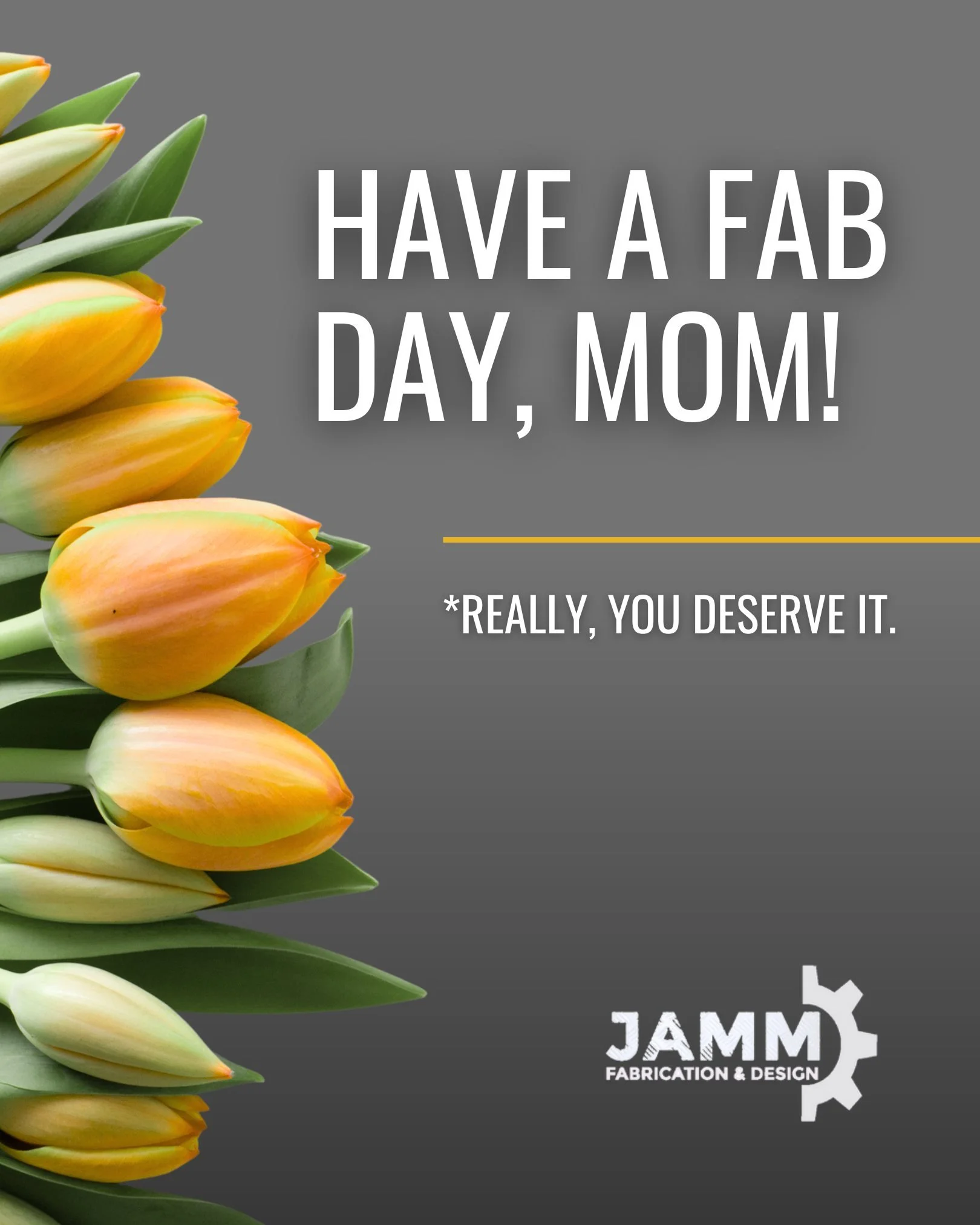 We know them. We love them. And today, it's all about her. Happy Mother's Day from the team at JAMM - we hope you're out there being celebrated! 🌼

(Please excuse the dad joke on our headline, we really couldn't resist.)