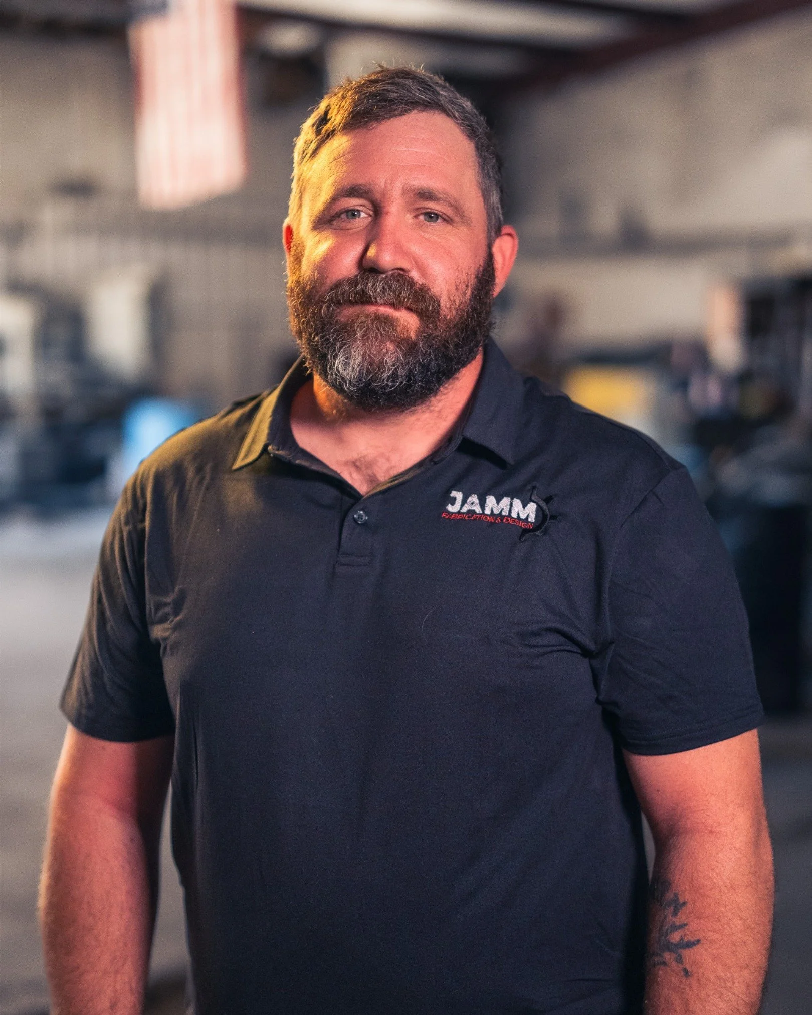 Meet John Johnson 👋

John has been part of the JAMM team for four years now and works in installation (he also goes by the title of Chaos Conductor), traveling wherever he's needed on projects like stairs, railings, and other on-site builds.

What h