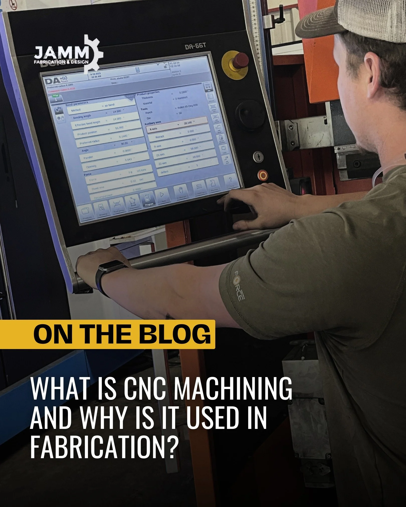 ON THE BLOG ⚙ Ever wondered what CNC machining actually is or why fabrication shops use it so much? We break it down.

https://www.jammfab.com/blog/what-is-cnc-machining-and-why-is-it-used-in-fabrication