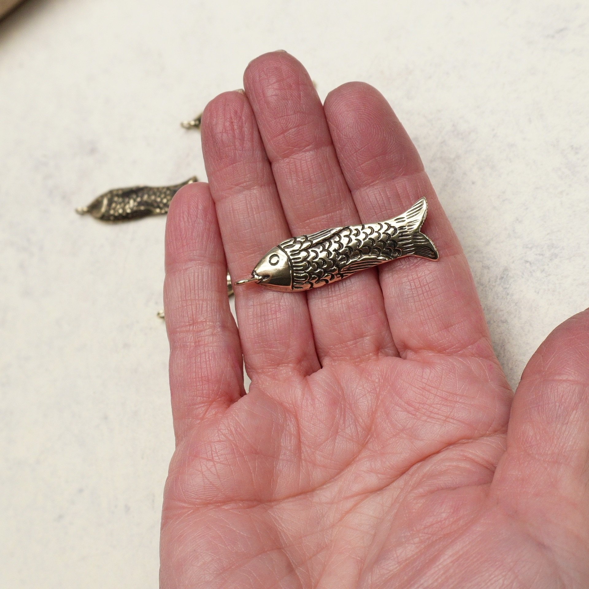 Fish Solid Brass (1C3)