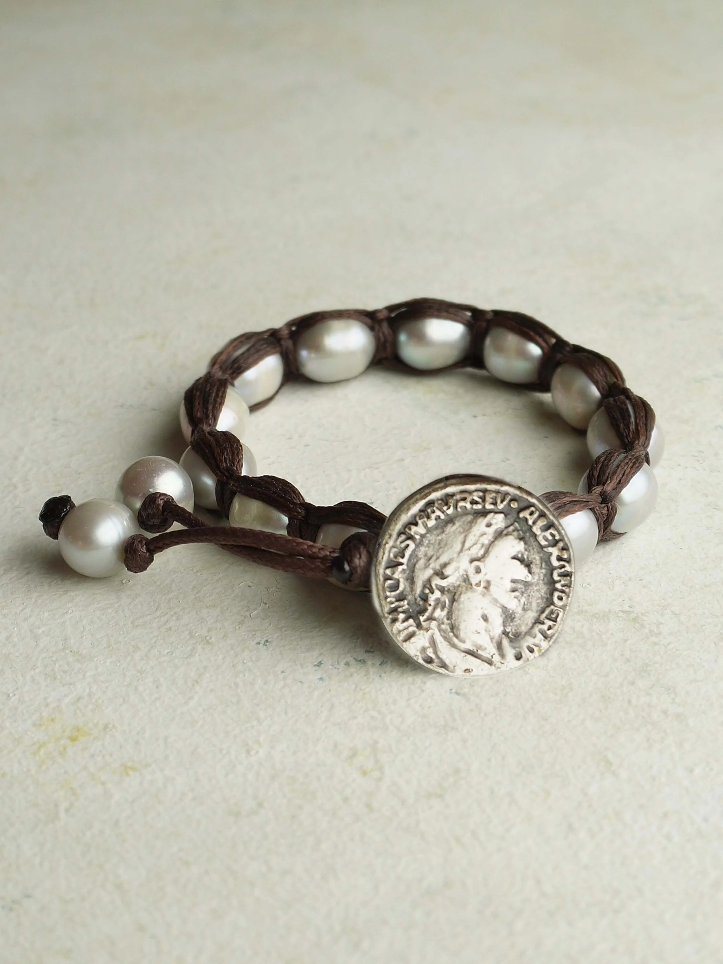 Large Pearl Bracelet
