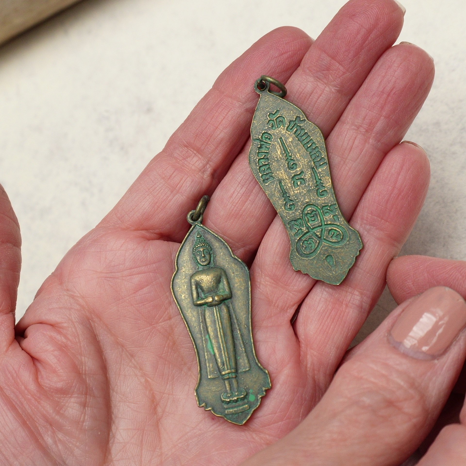 Verdigris Buddha 2 (1D8)
