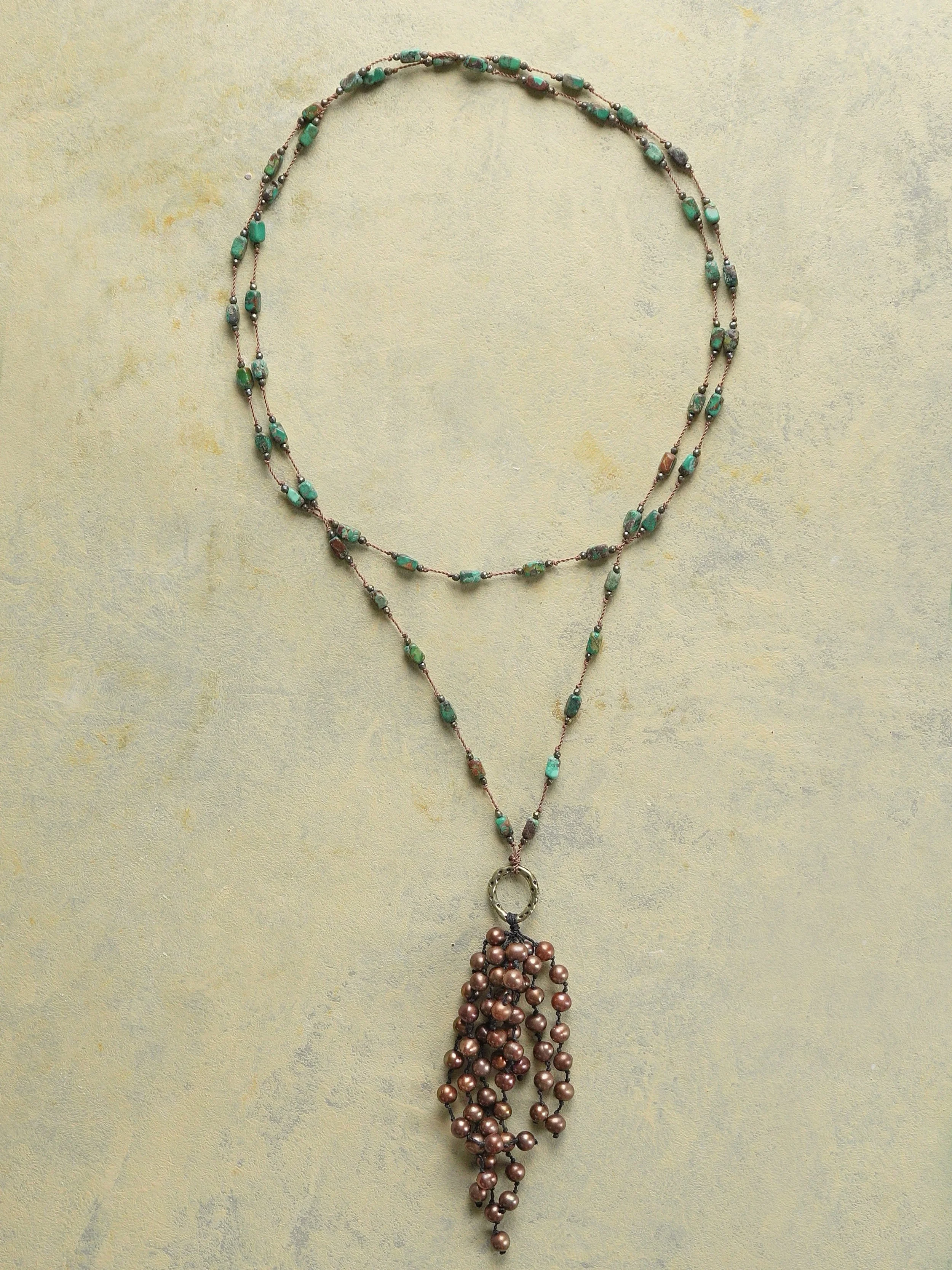 Pearl Tassel Necklace