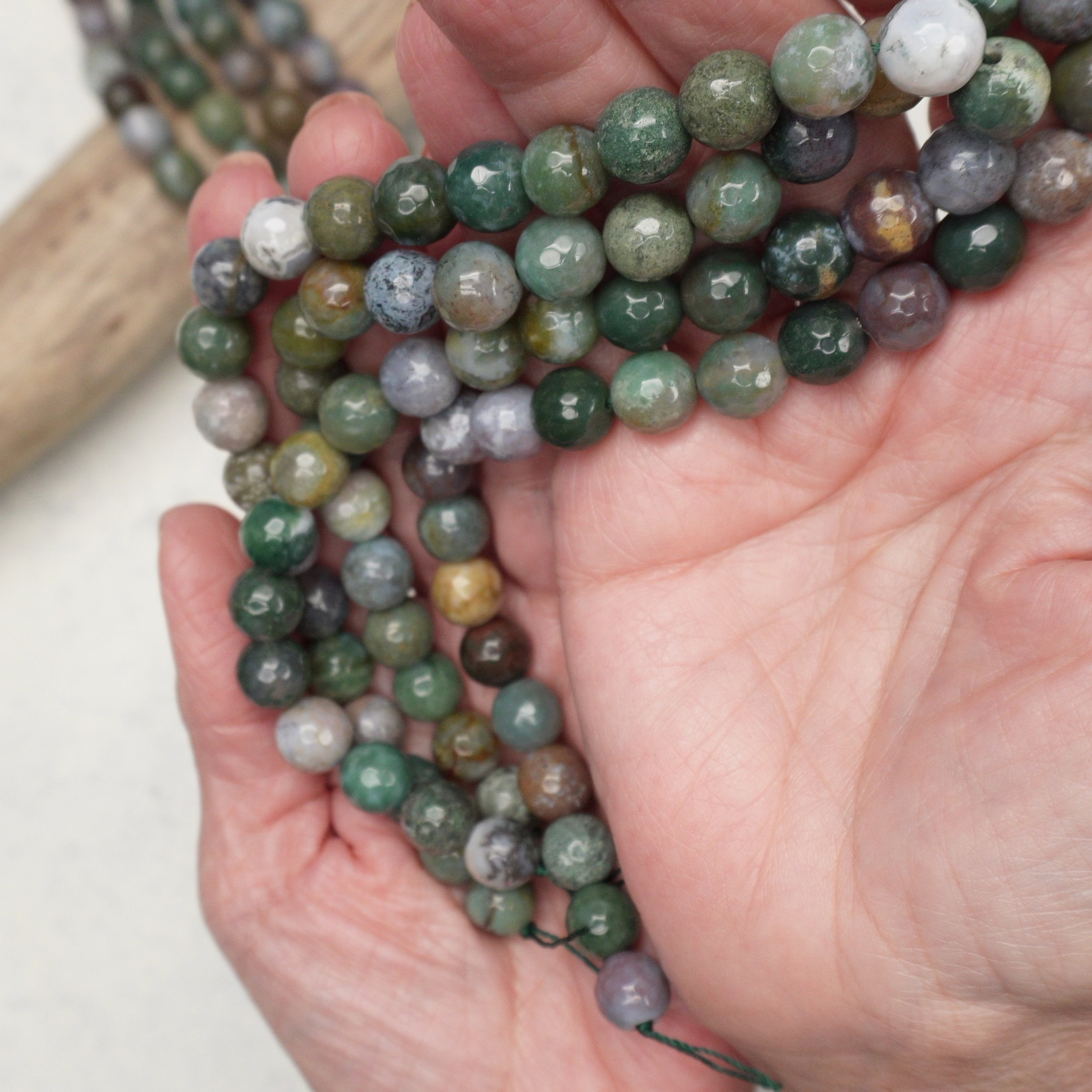 Medley Agate Round 10 mm