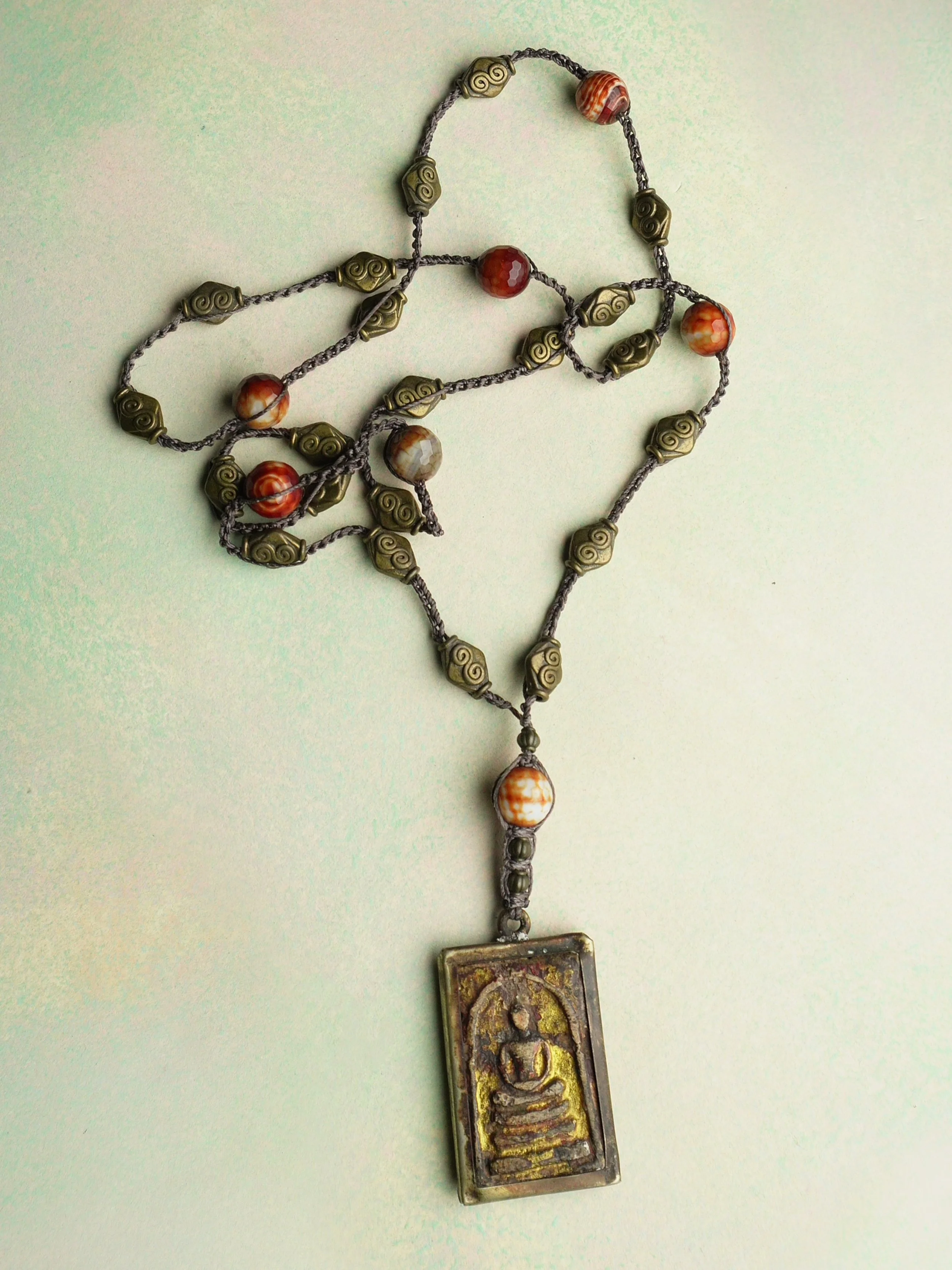 Hematite Rondelle Necklace