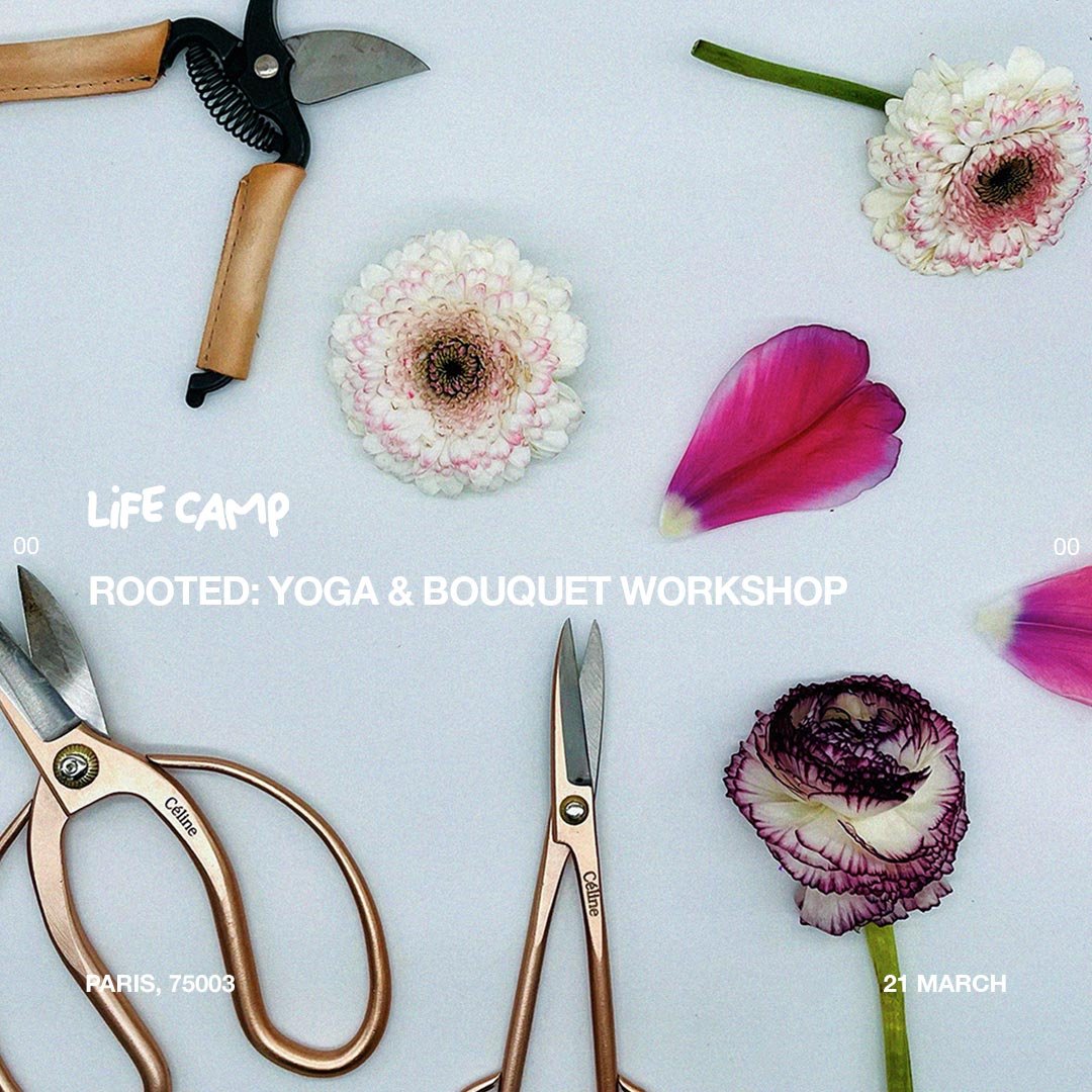 Rooted: Yoga & bouquet workshop