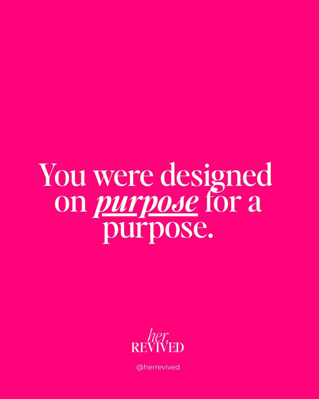 Drop a &ldquo; 🙌🏾&rdquo; if you receive it!!

If you&rsquo;re ready to walk fearlessly in your God given purpose and impact thousands with your revived identity secure your spot inside our &ldquo; Her Revived&rdquo; 8 week mentorship

Imagine what 