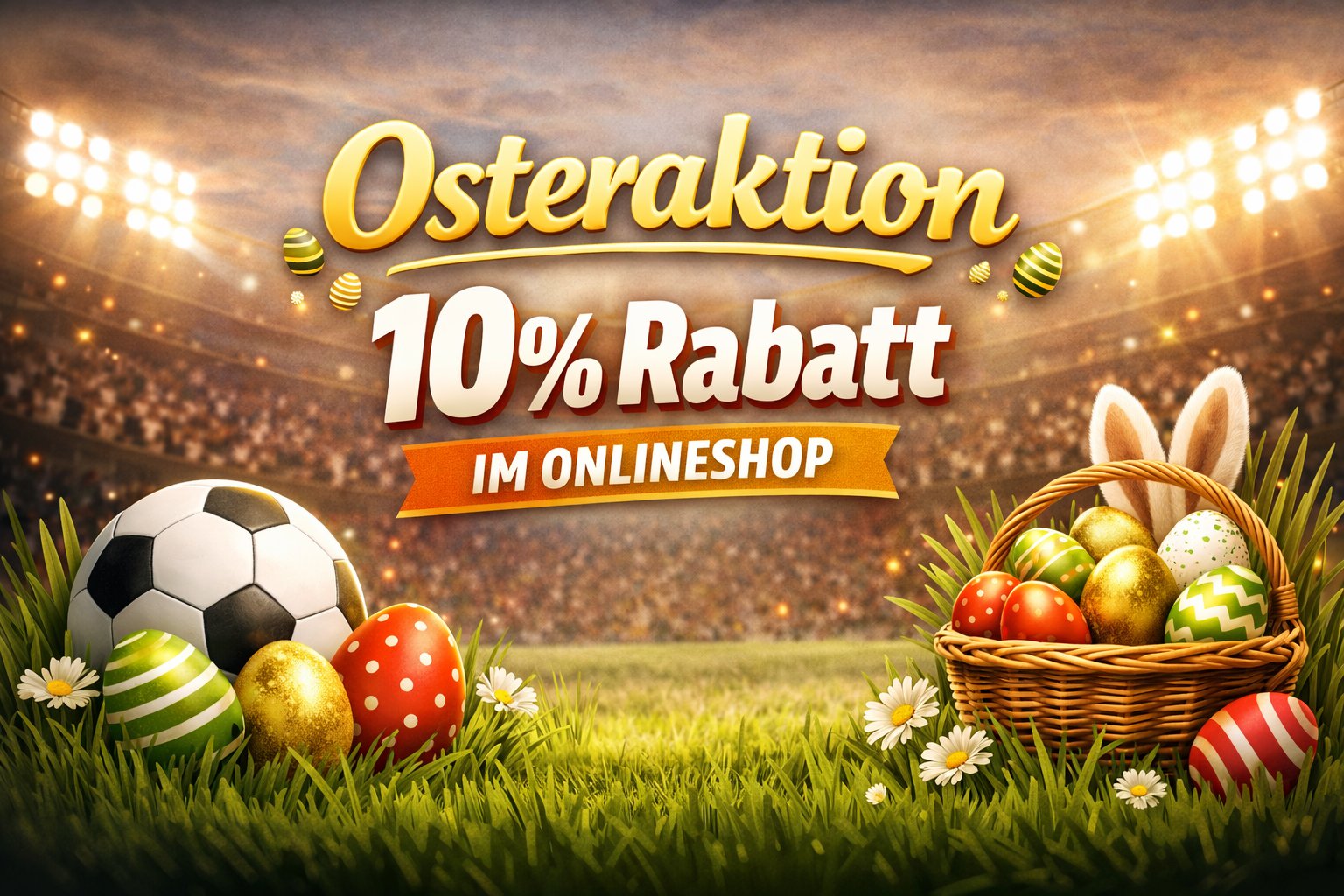 -10% Osteraktion im Onlineshop