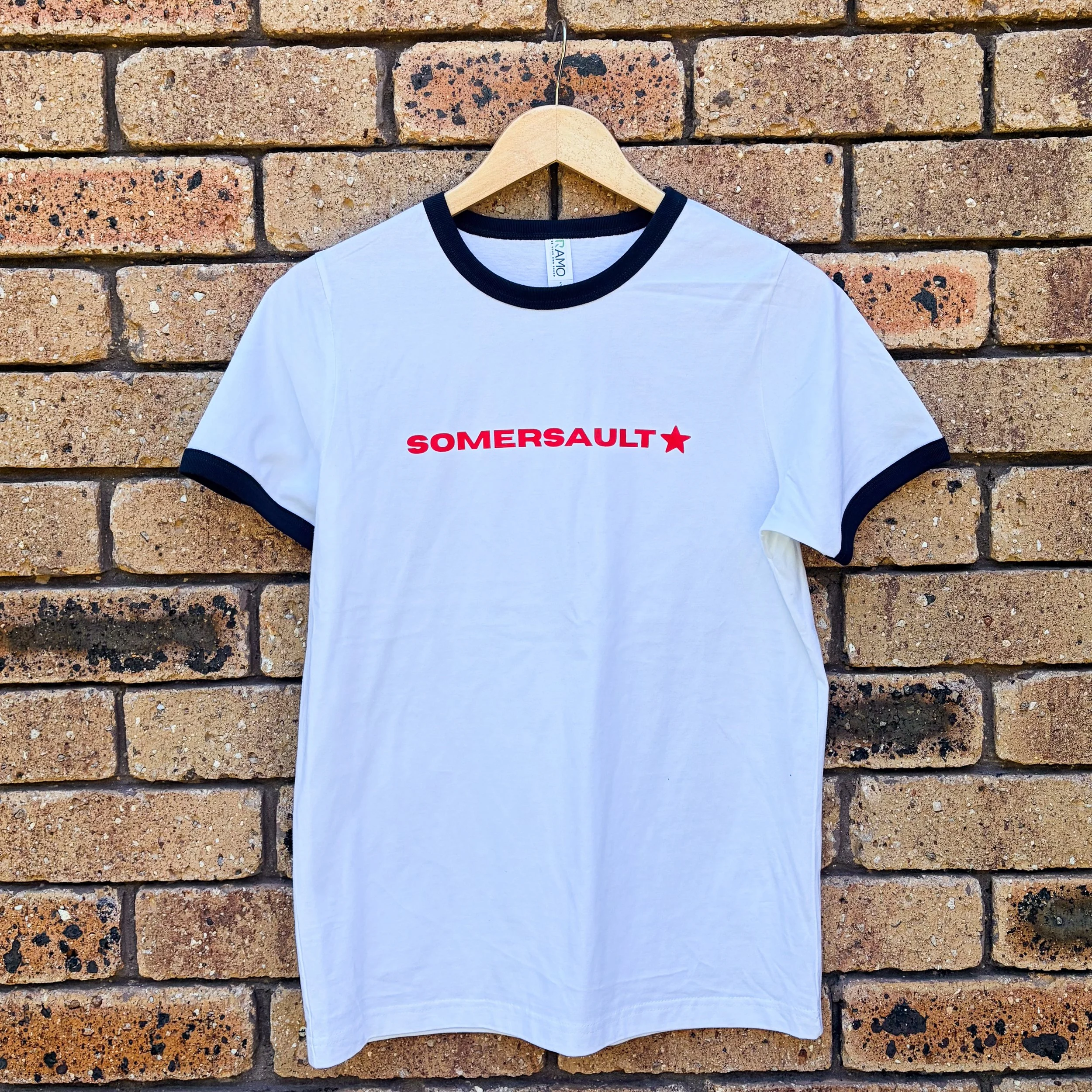 Somersault White/Navy Ringer T-Shirt