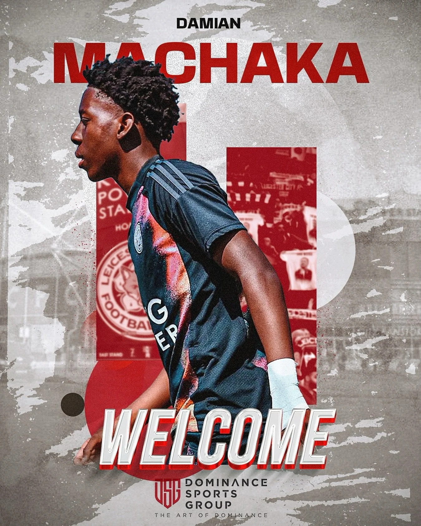 Welcome Leicester City forward Damian Machaka to DSG.