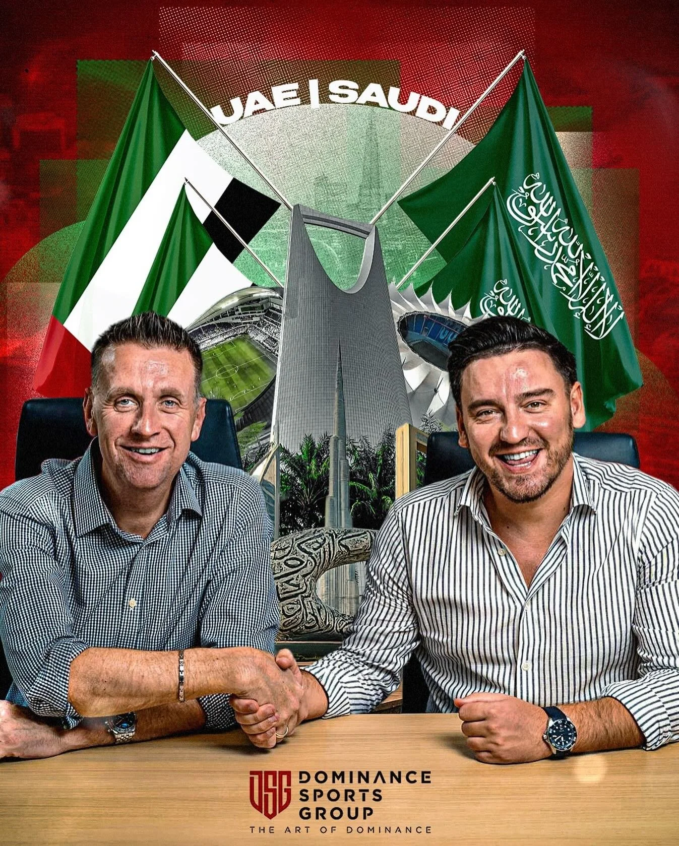 Dominance Sports Group is pleased to announce the expansion of the Group. The group has now incorporated the business Dominance Sports Group International in the UAE. Covering all markets within the Middle East. 🇦🇪 🇸🇦