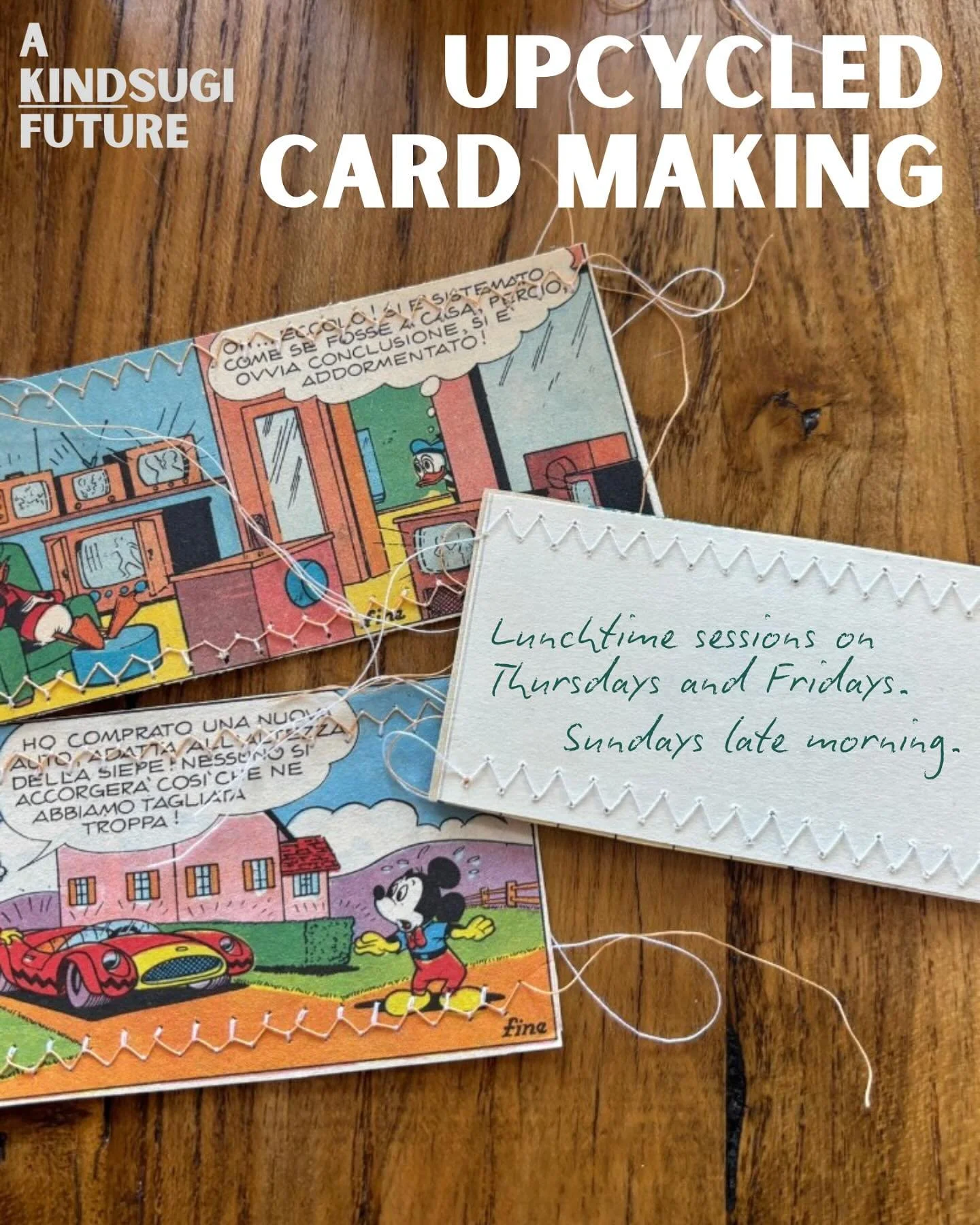 Hello everyone!

I&rsquo;ve just launched a new workshop series, and I&rsquo;d love your support to see if I can make this grow into a thing 🤞🤞 (so I&rsquo;m also very grateful for any sharing / inviting of any of your friends / families / neighbou