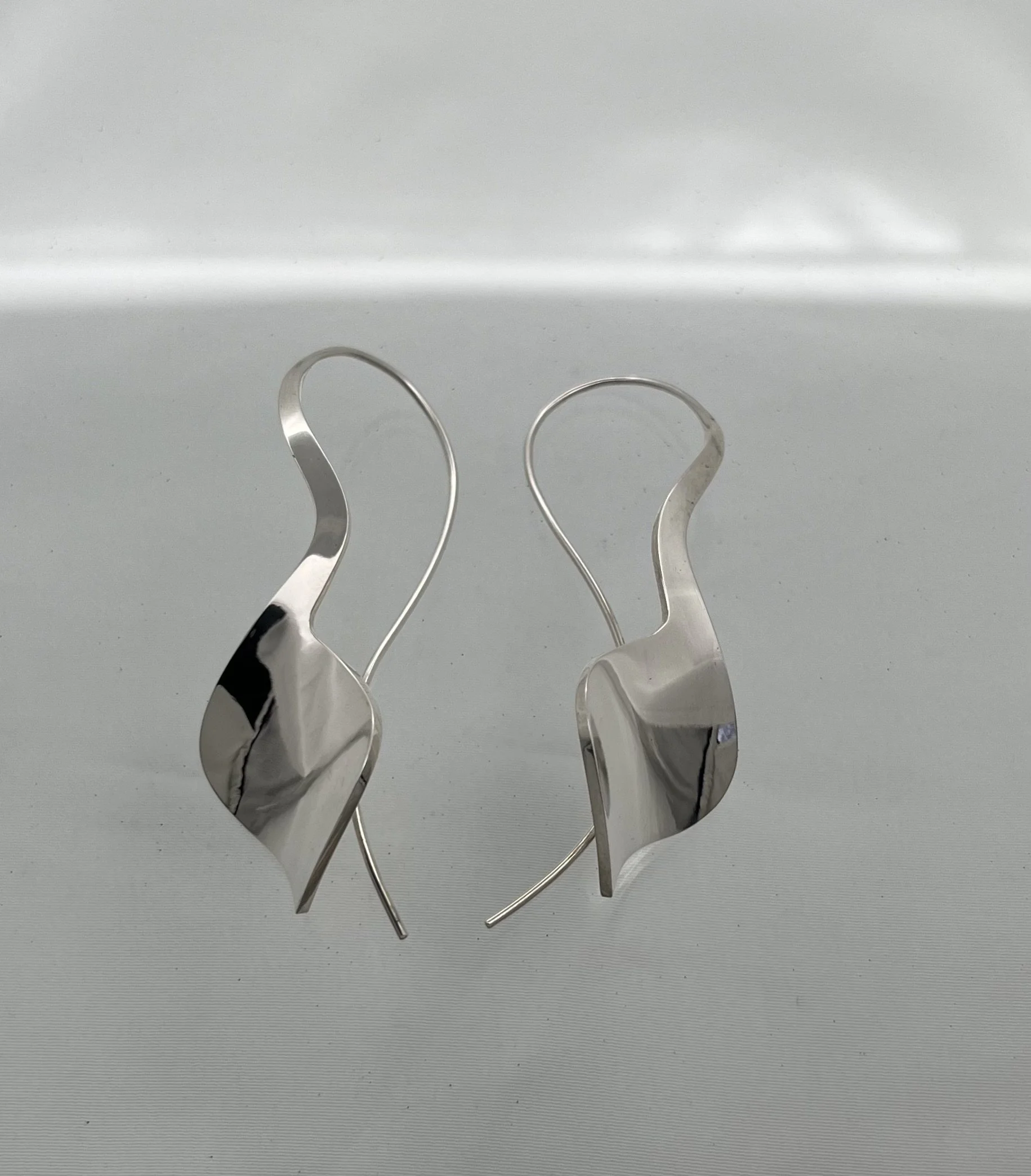 Leijat earrings silver
