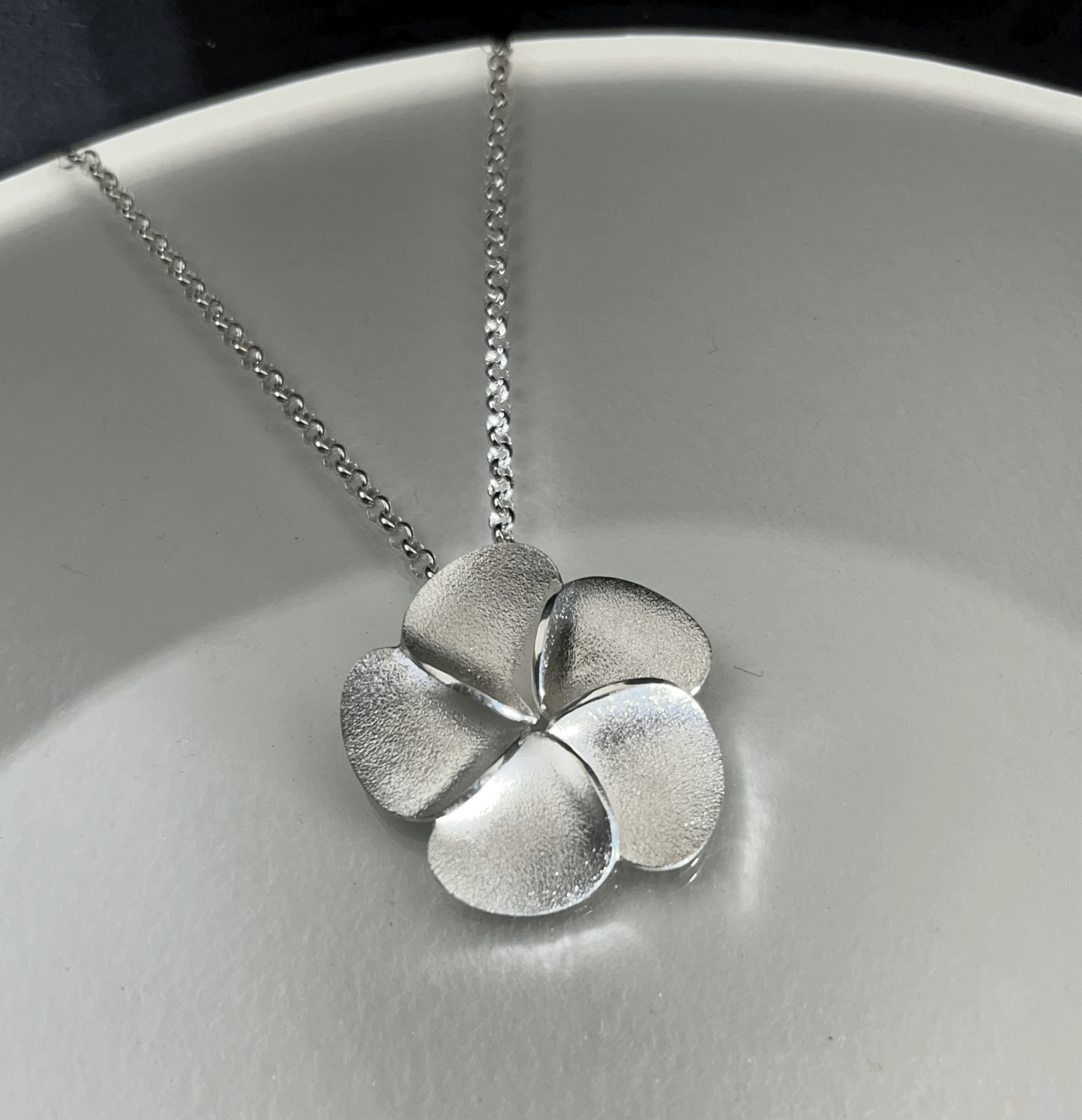Frangipani pendant