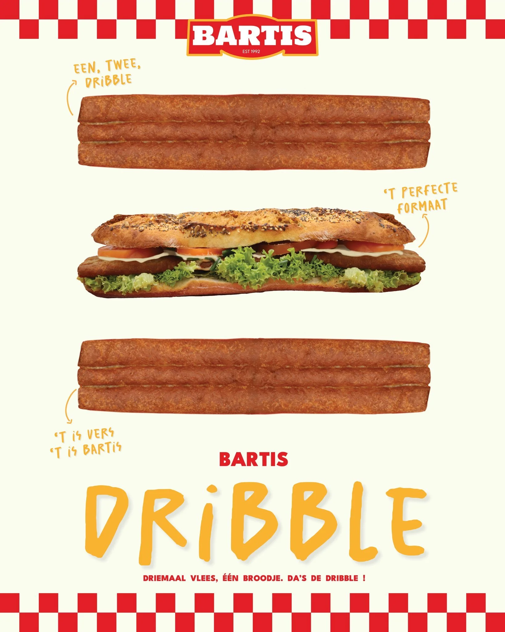 Ben je op zoek naar een snack die je broodje naar een hoger niveau tilt? Maak kennis met de Dribble van Bartis. Deze Belgische lekkernij, ambachtelijk bereid in de Kempen, is speciaal ontworpen om perfect tussen een broodje te passen. Geen gedoe meer