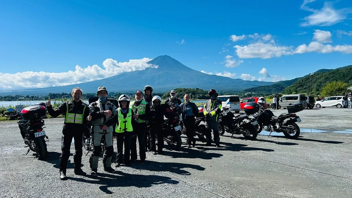 The Japan Motorcycle Adventure is officially underway 🚀🏍️ &mdash; and what an incredible start it&rsquo;s been. From riding with Mount Fuji in all its glory, to rivers lined with brilliant autumn colours, every moment feels surreal. 🍁⛰️

We&rsquo;