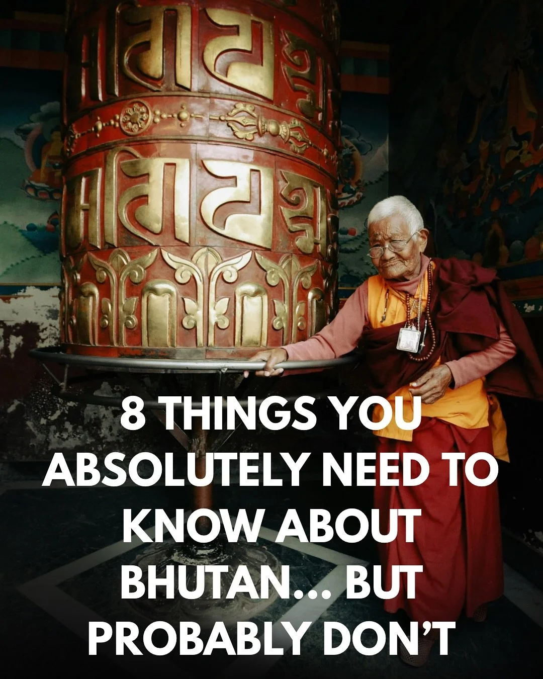 8 Things You Absolutely Need to Know About Bhutan (But Probably Don&rsquo;t) 🇧🇹✨

From its untouched wilderness and snow leopards to its rare status as one of the only carbon-negative countries in the world &mdash; Bhutan is full of surprises.

Her