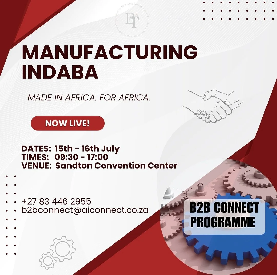 🌟 We’re LIVE from Manufacturing Indaba 2025—and proudly celebrating our 5th consecutive year at this incredible event!
 
From day one, we’ve been passionate about driving meaningful B2B connections, and our team is already in full