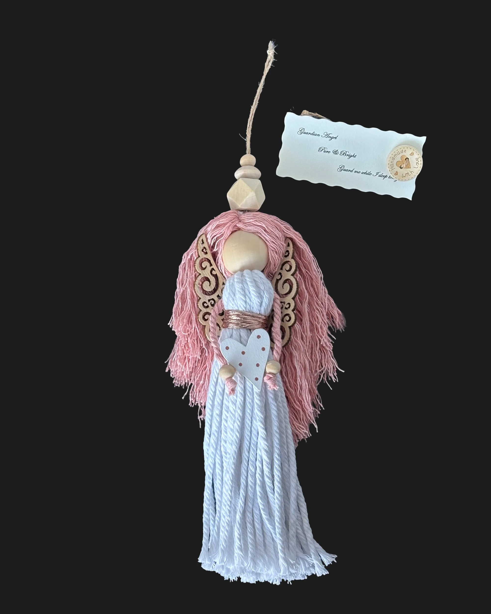 Macramé Guardian Angels