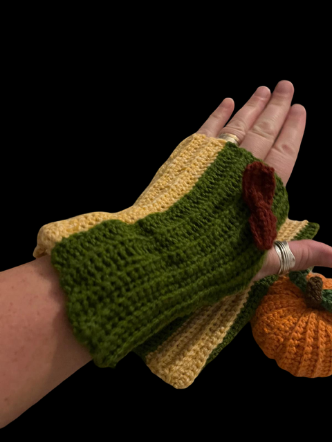 Crochet  Fingerless Gloves