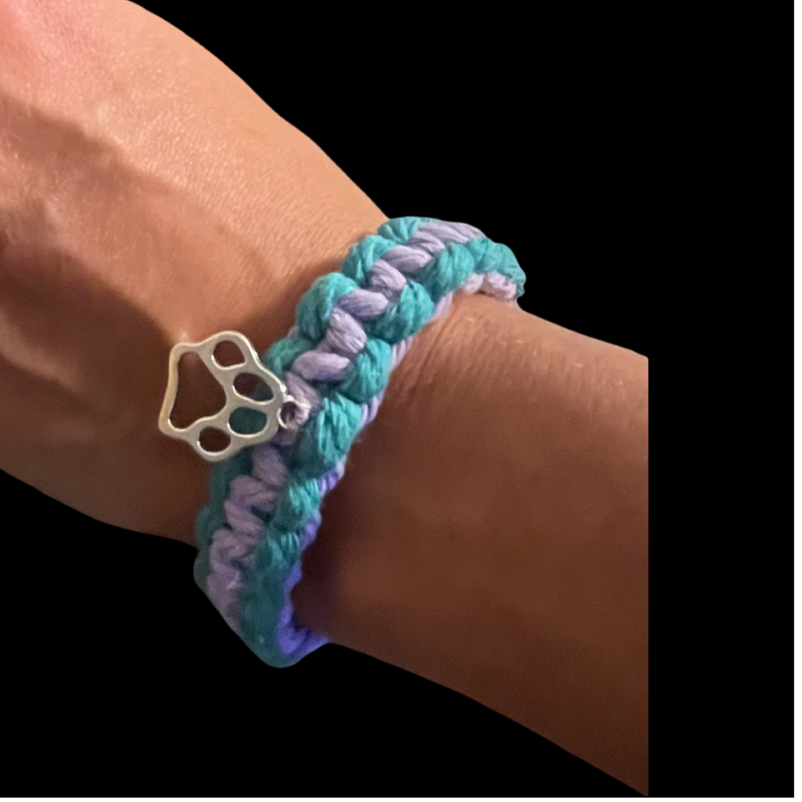 Macramé Key Chain/Wristlet