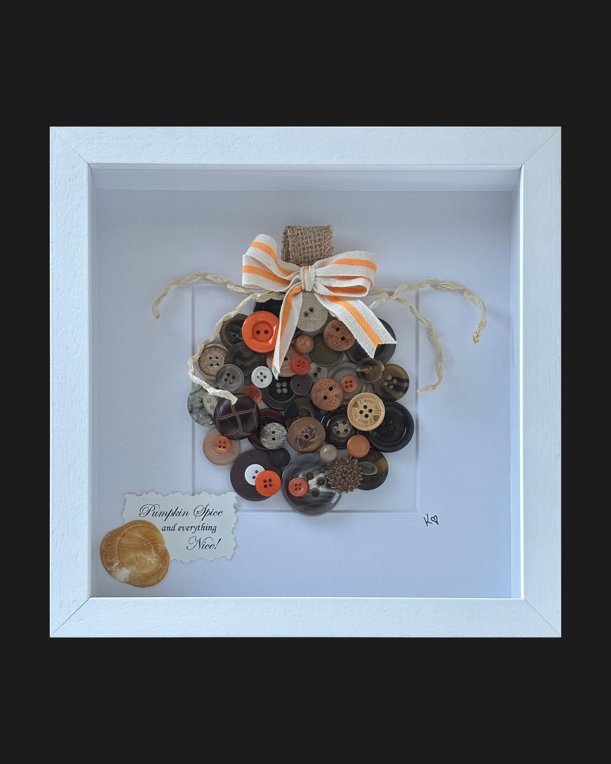 Button Pumpkin Picture