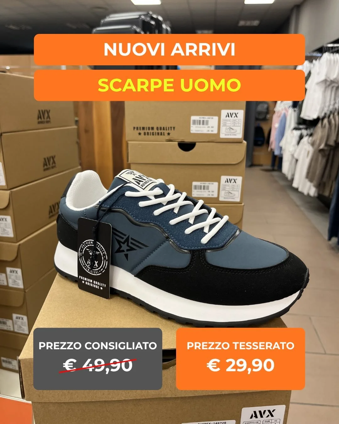 Nuovi arrivi 🔥😍 
Scarpe uomo prezzo tesserato euro 29,90 💰 

#storemixsarzana