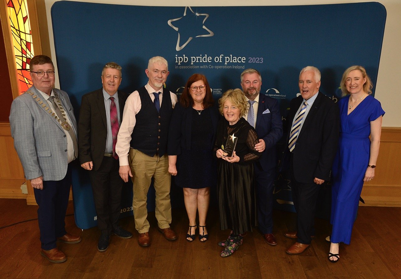 Camross Community Association, Laois County Council. Runner Up of Population - 0-500.