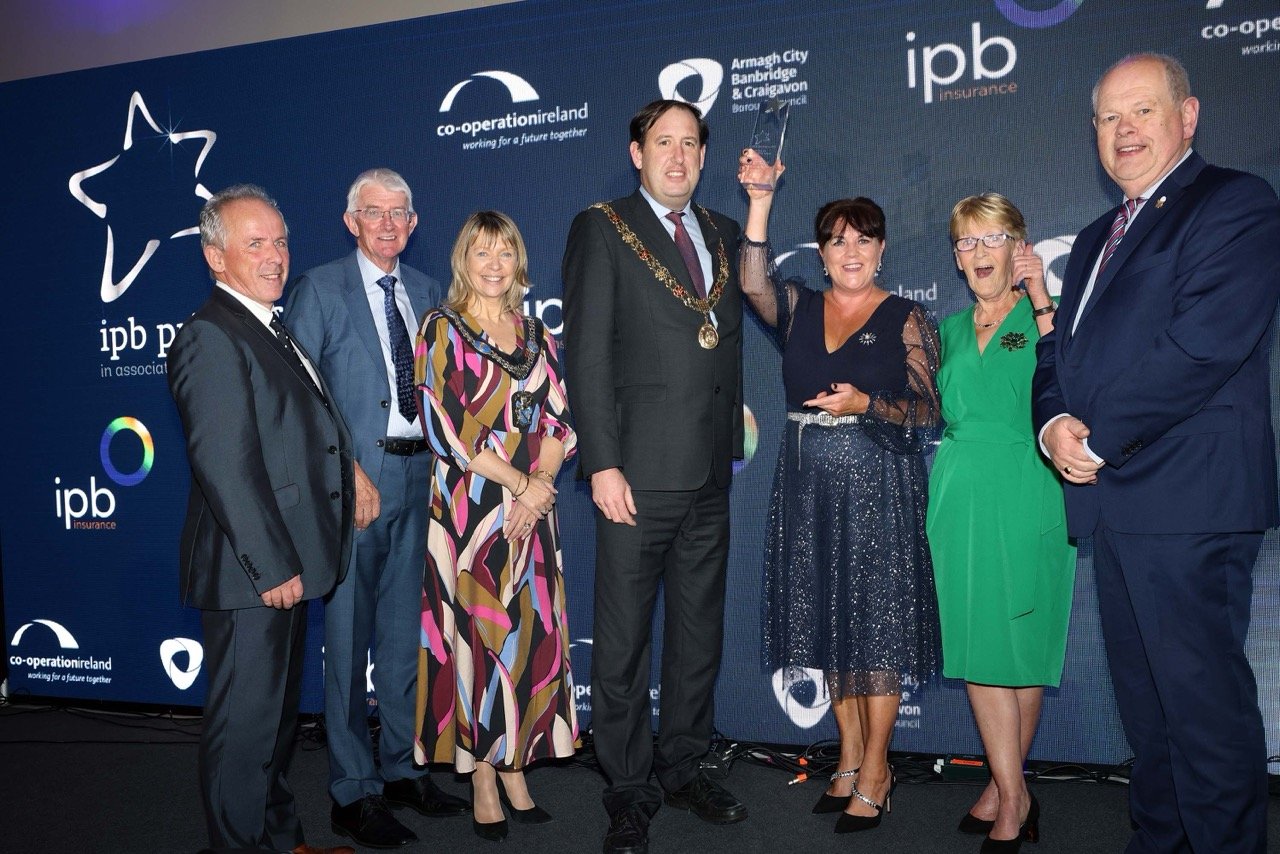 Ballyphehane Tidy Towns, Cork City. Winner of Cities: Urban Neighbourhood / Village Over 3000