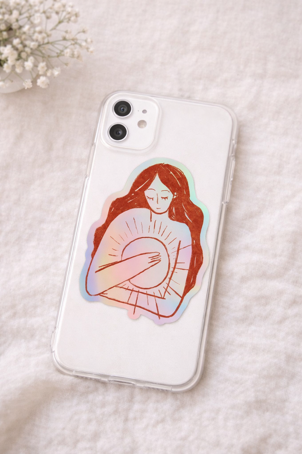 soleil dans le coeur (sticker) ÉDITION LIMITÉE