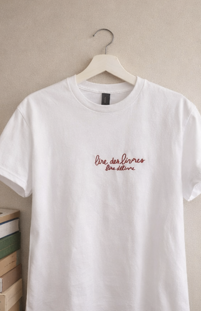 lire délivre (t-shirt) x maison aks
