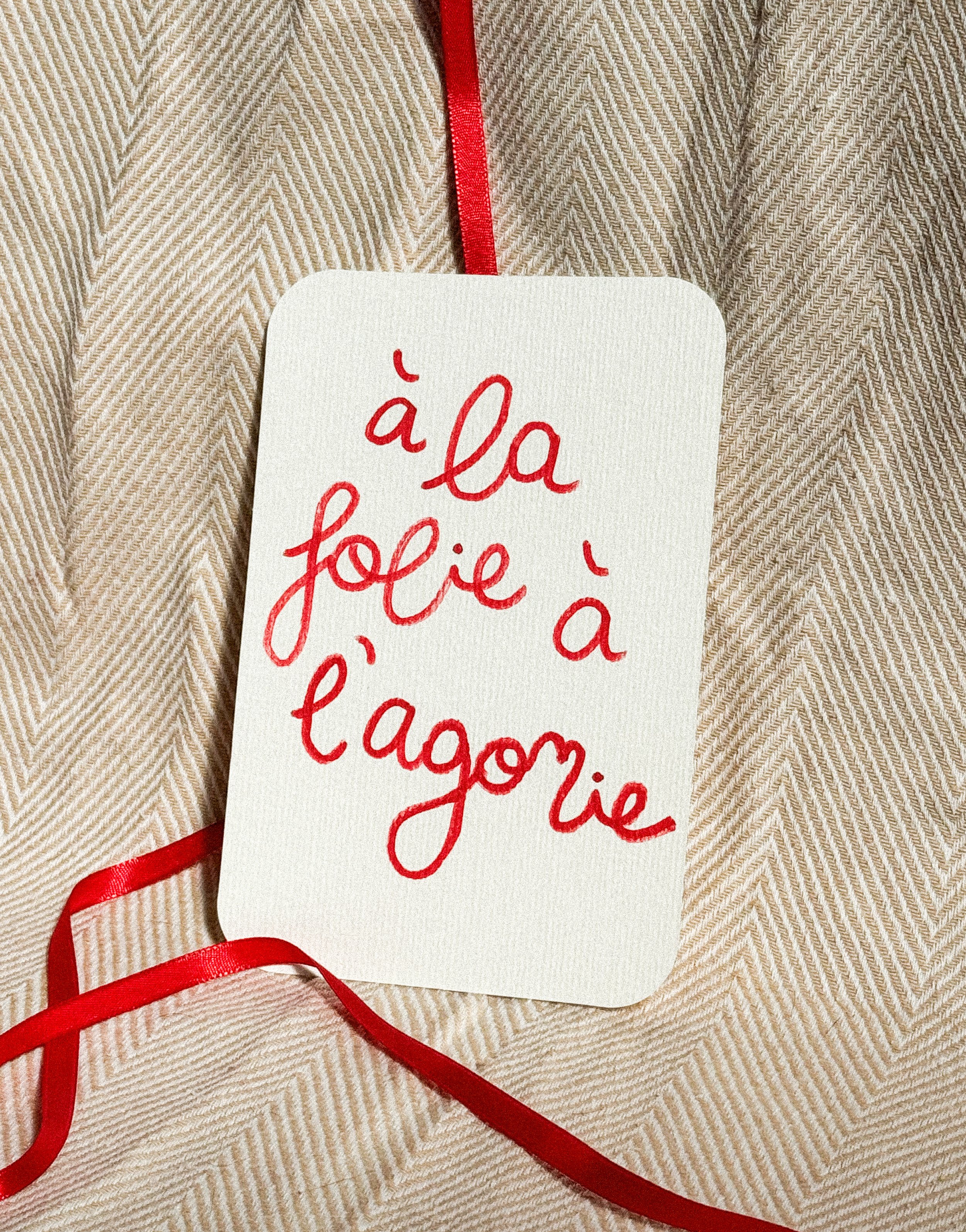 carte a6 - à la folie, à l’agonie