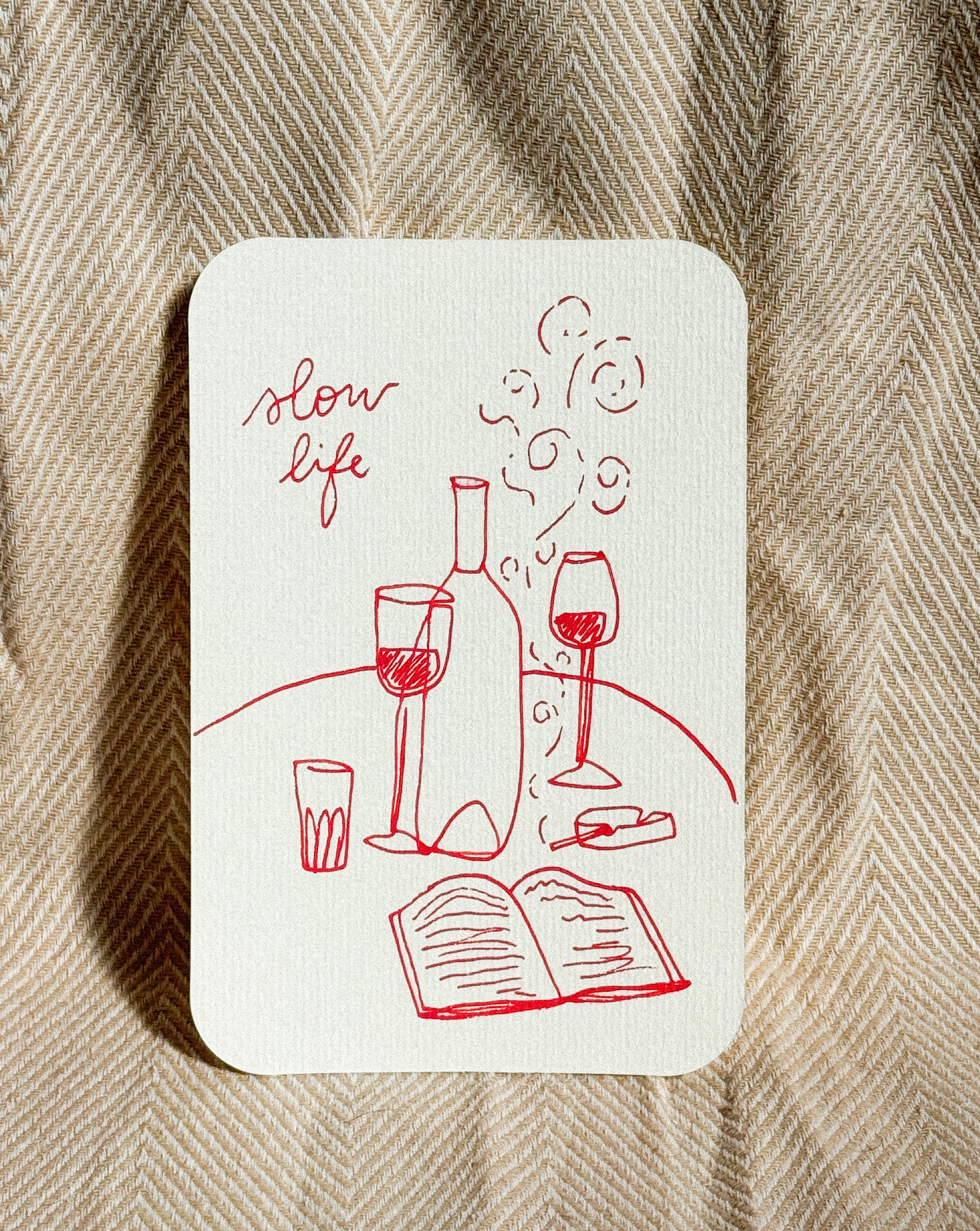 carte a6 - slow life