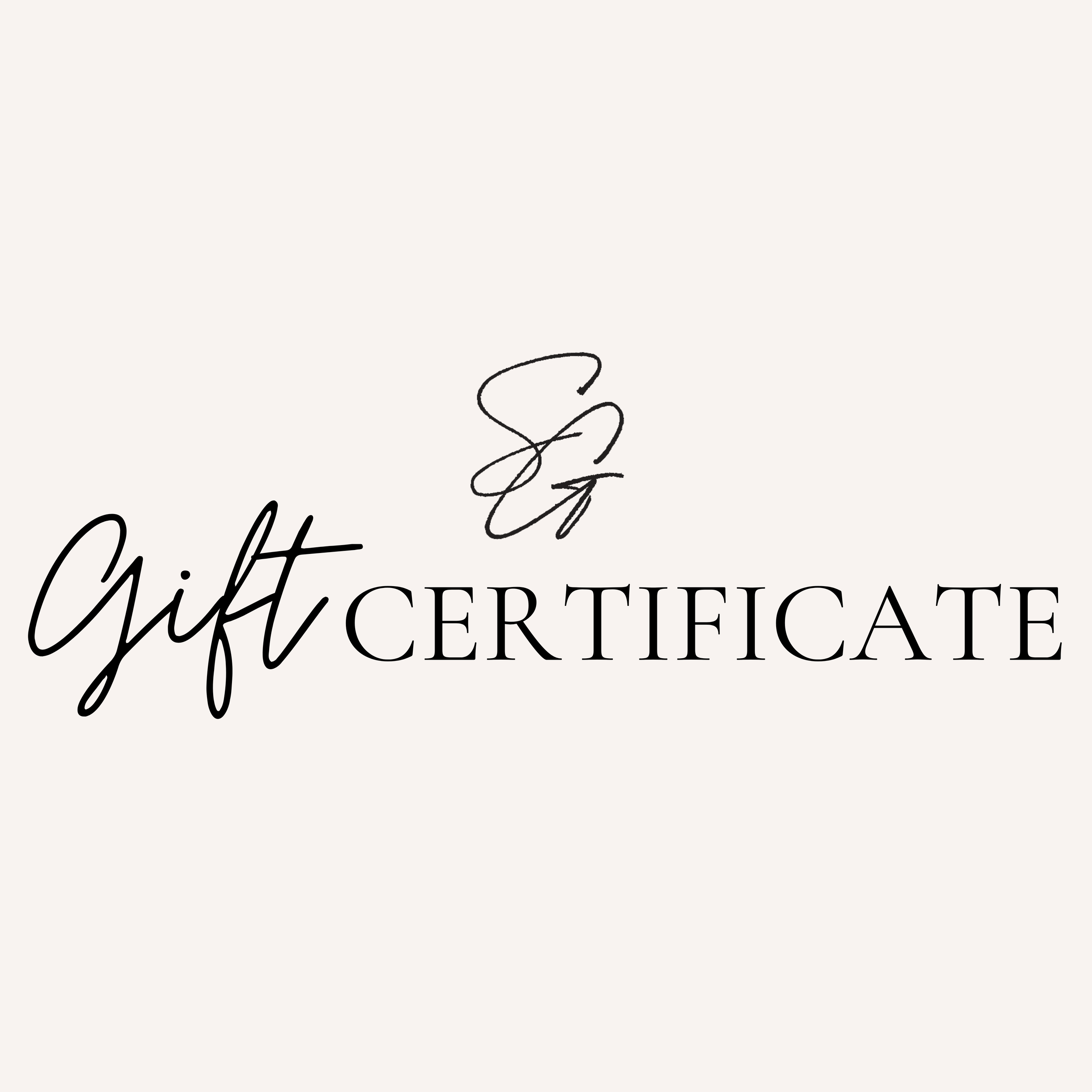 Simply Sg Gift Certificate