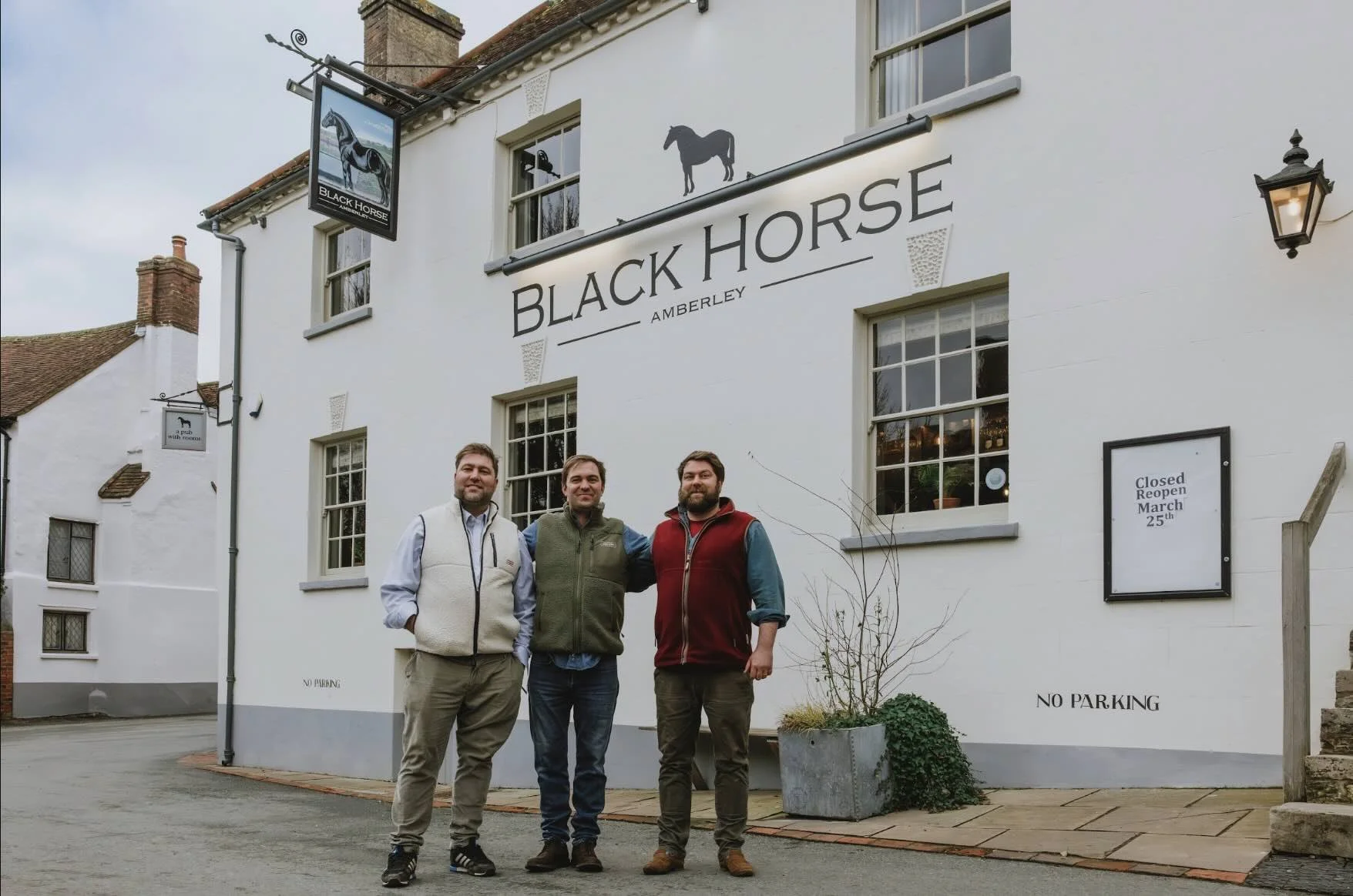 Now open: The Black Horse, Amberley