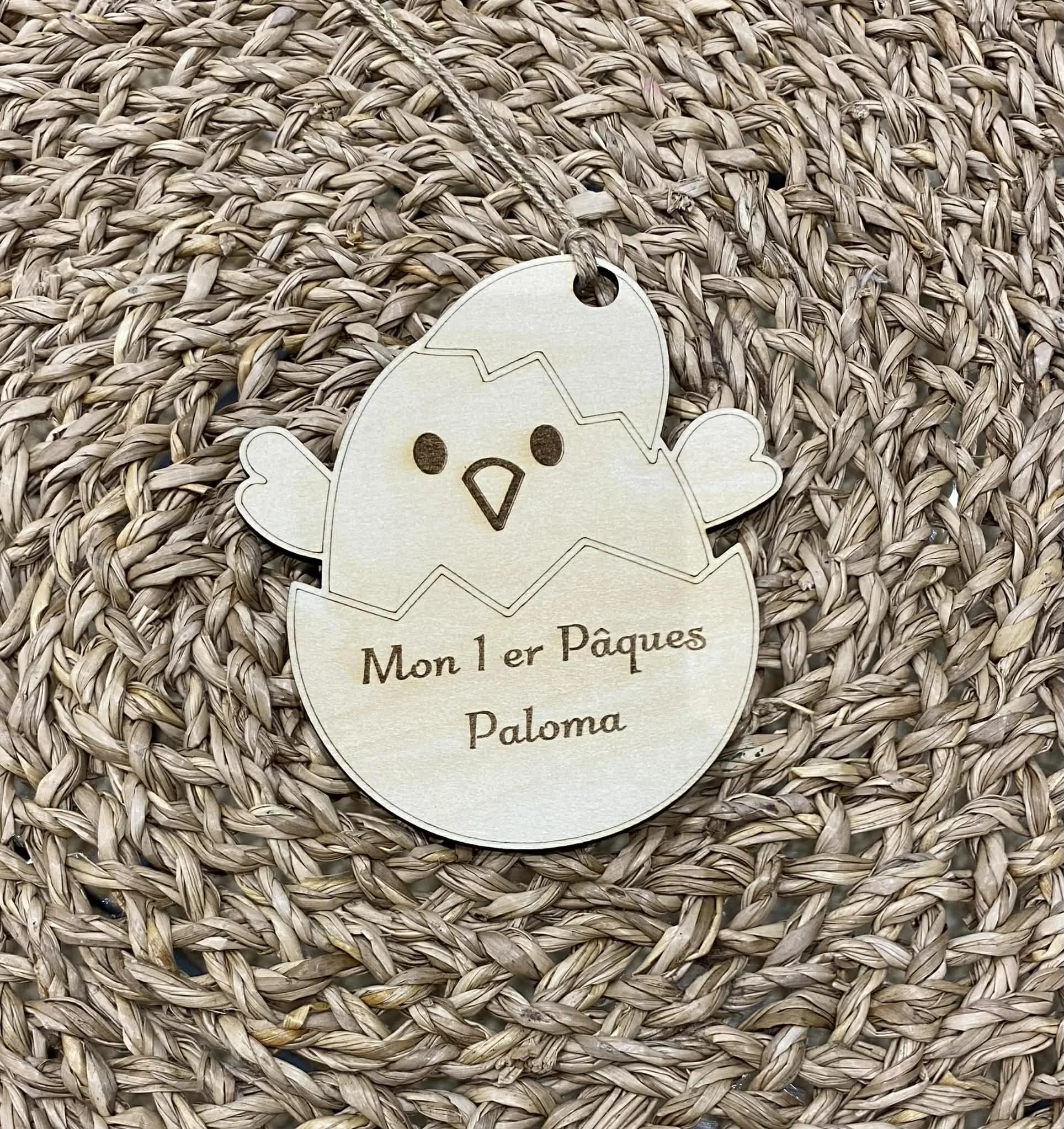 Poussin-fete-paques-personnalisé-cadeau-souvenir