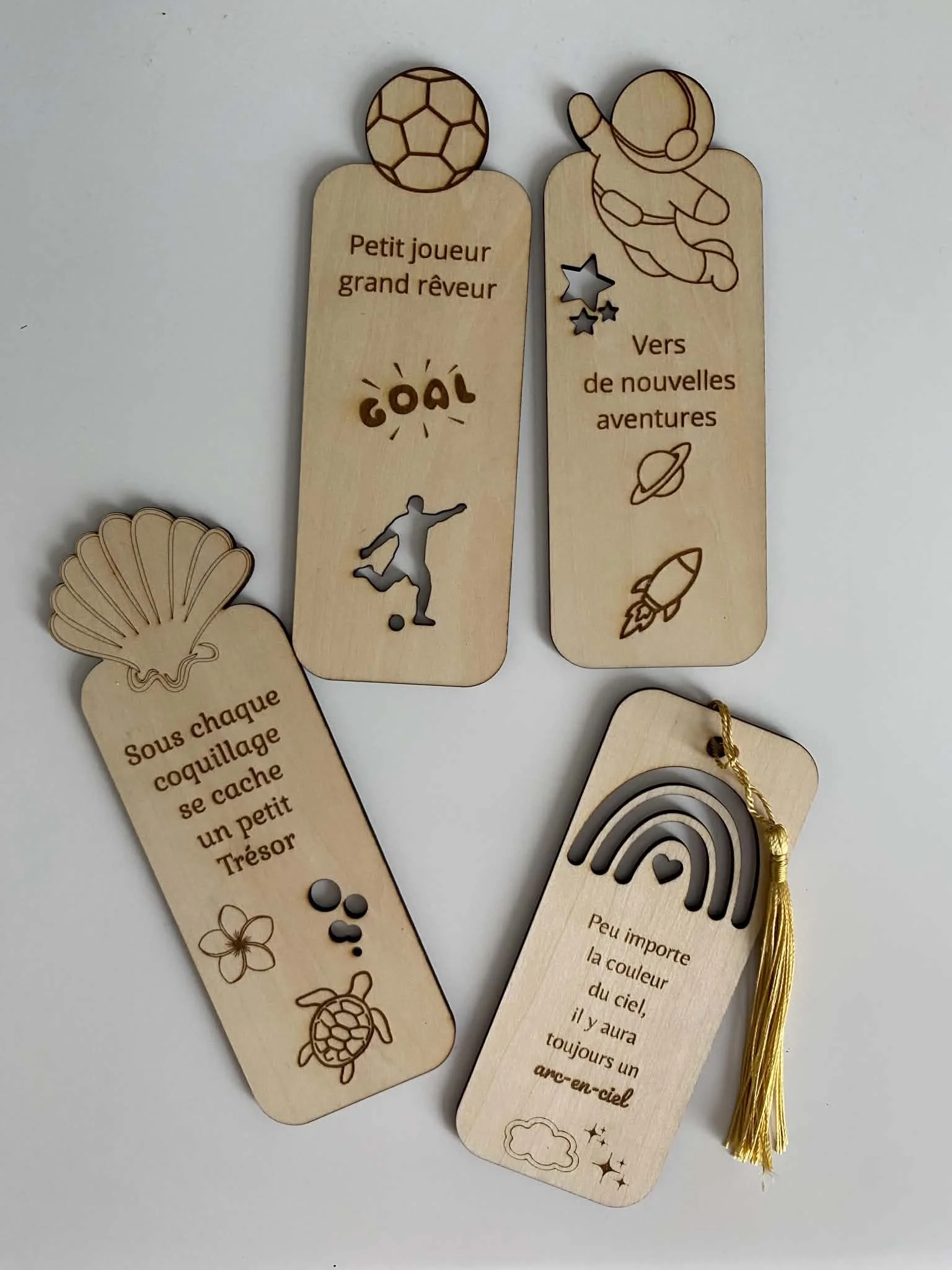marque-pages-enfant-bois