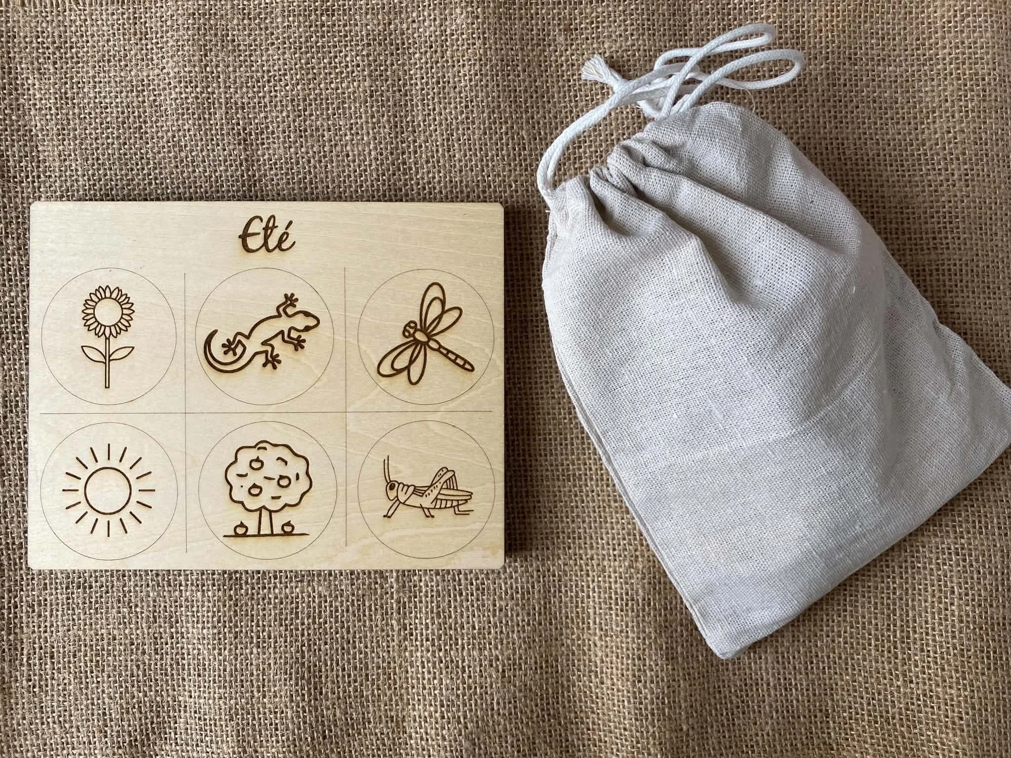 loto-enfant-chambre-jeu-Montessori-ludique-bois-saisons-apprentissage