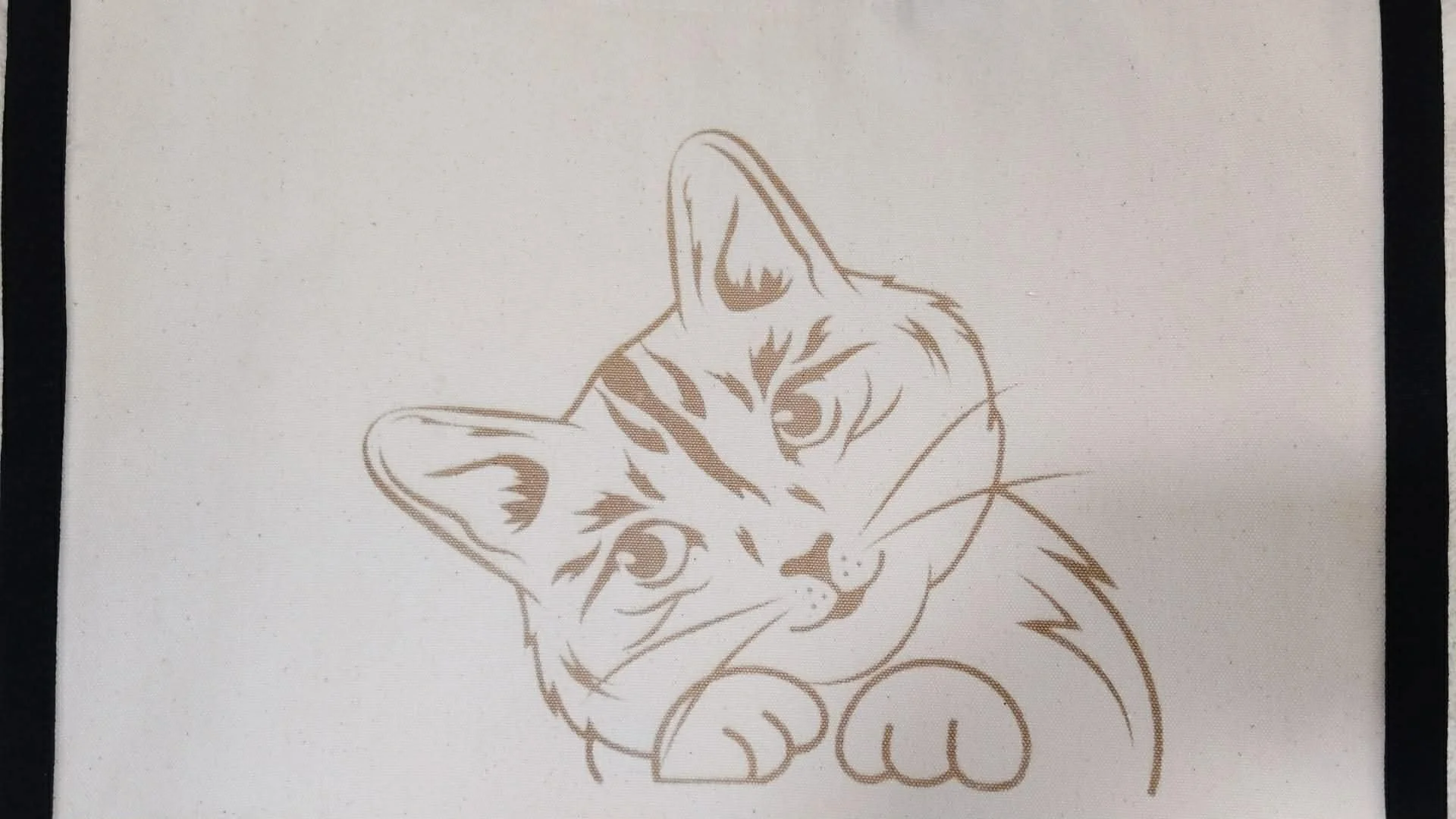 sac tissu-personnalisation - prénom chien - race chien-décoration-cadeau-gravé-animal de compagnie-shopping-chat