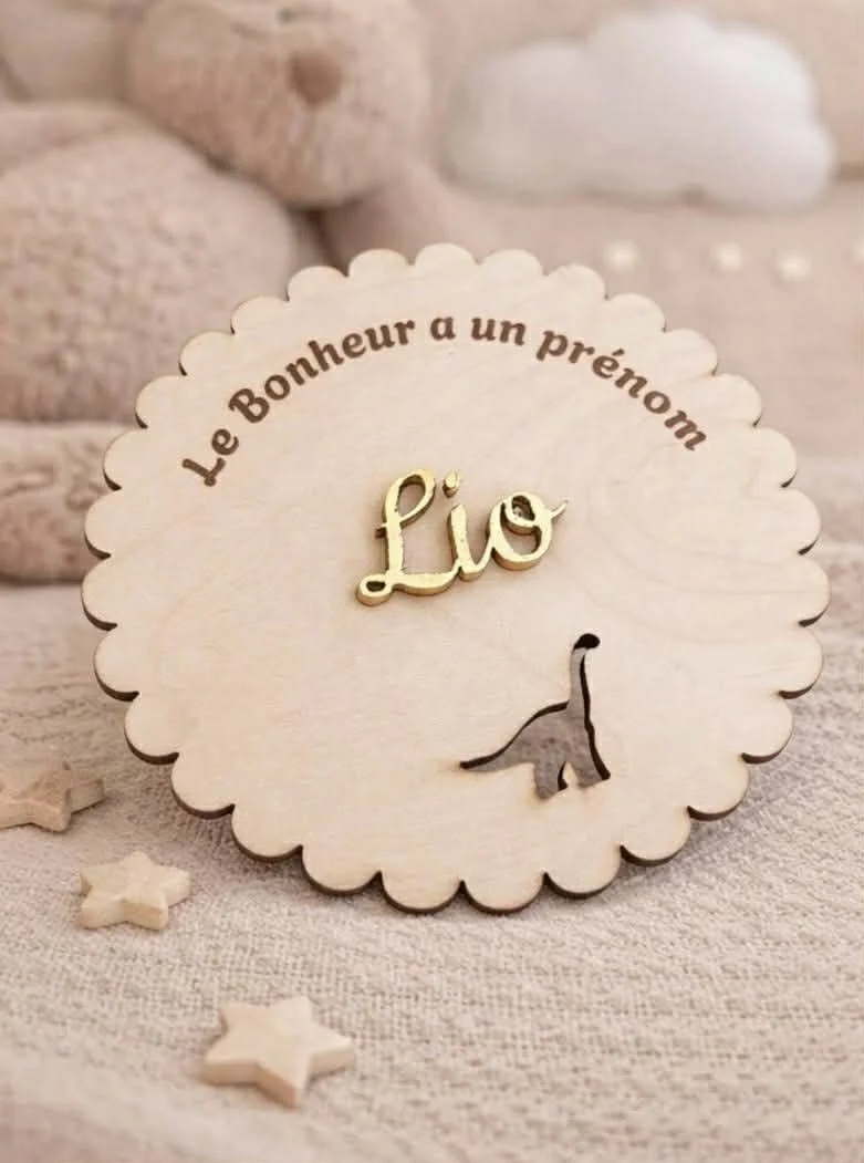carte-naissance-annonce-prénom-bébé-garçon-bois-gravé-dinosaure-babyshower-plaque prenom-cadeau-unique-personnalisé-or-souvenir-bienvenue